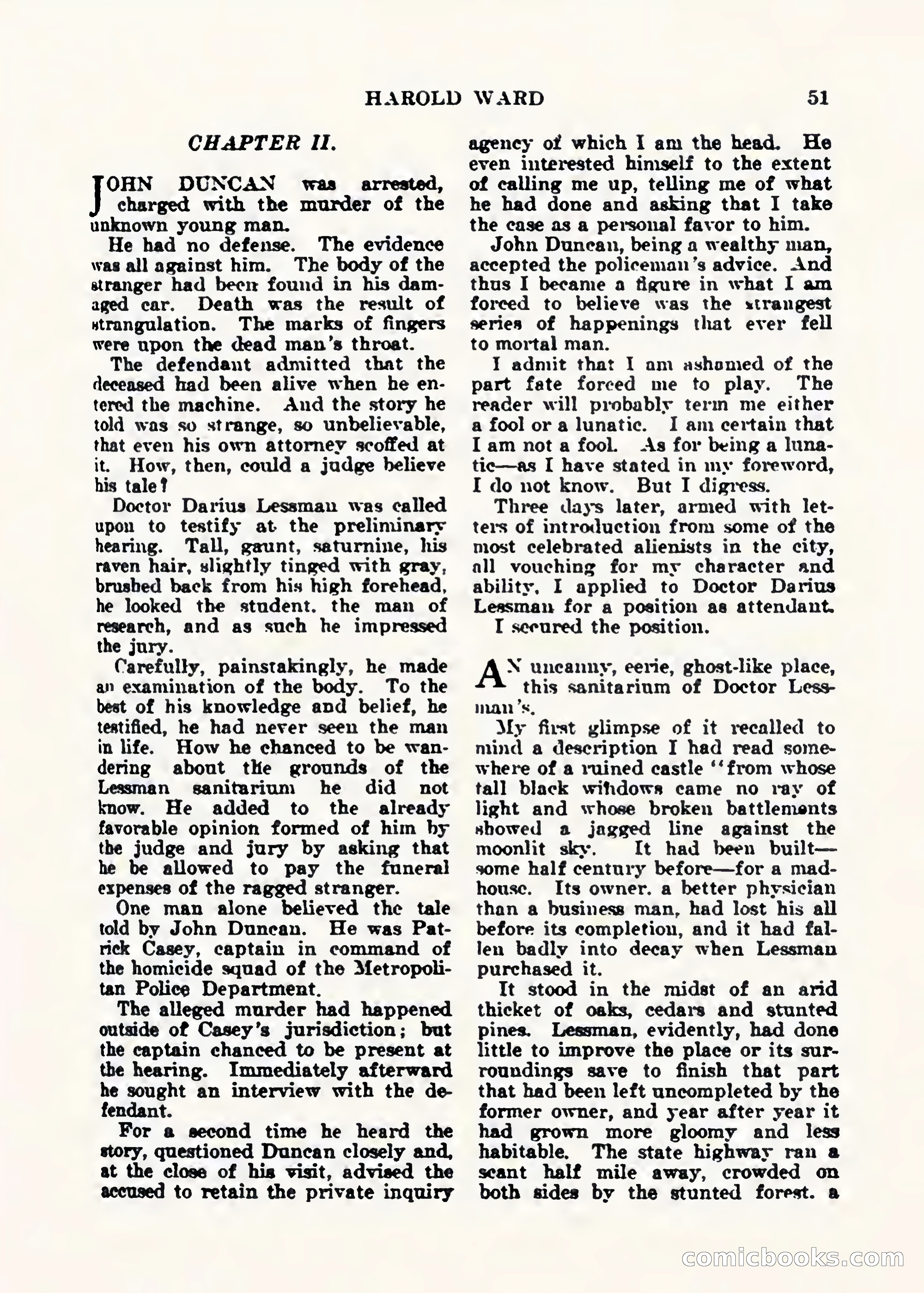 Weird Tales, Vol. 1, No. 2 — page 52 of 194