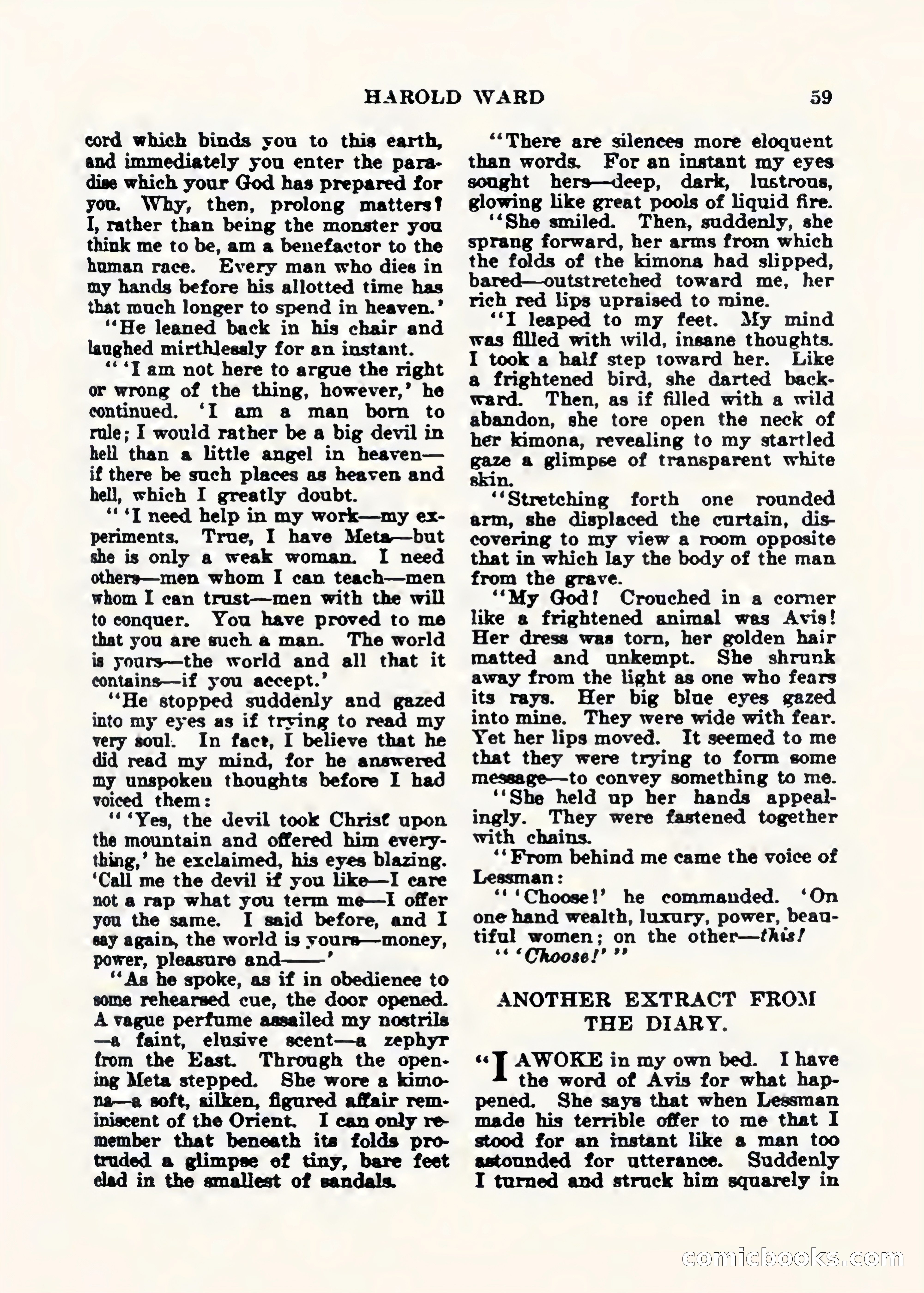 Weird Tales, Vol. 1, No. 2 — page 60 of 194