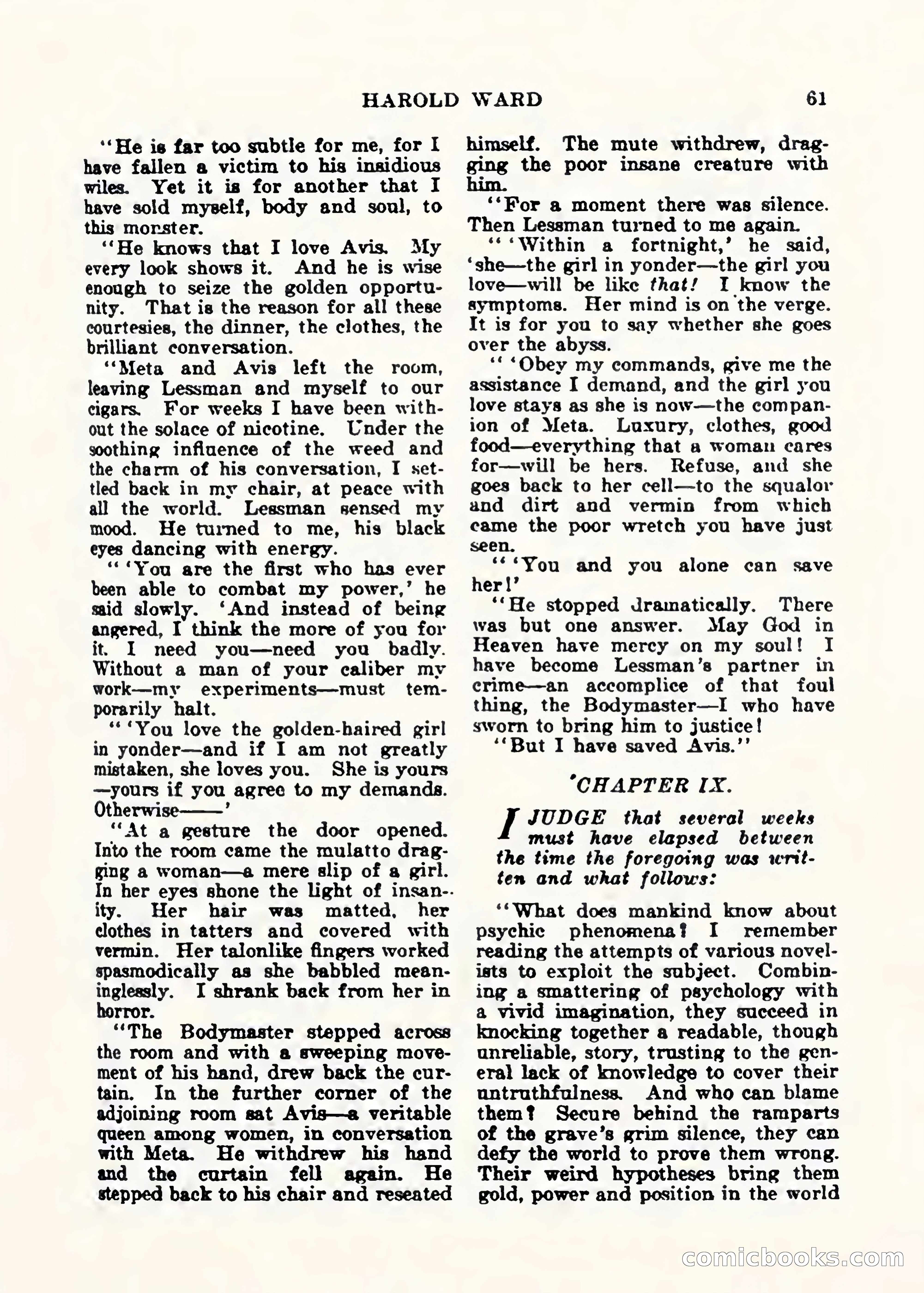 Weird Tales, Vol. 1, No. 2 — page 62 of 194