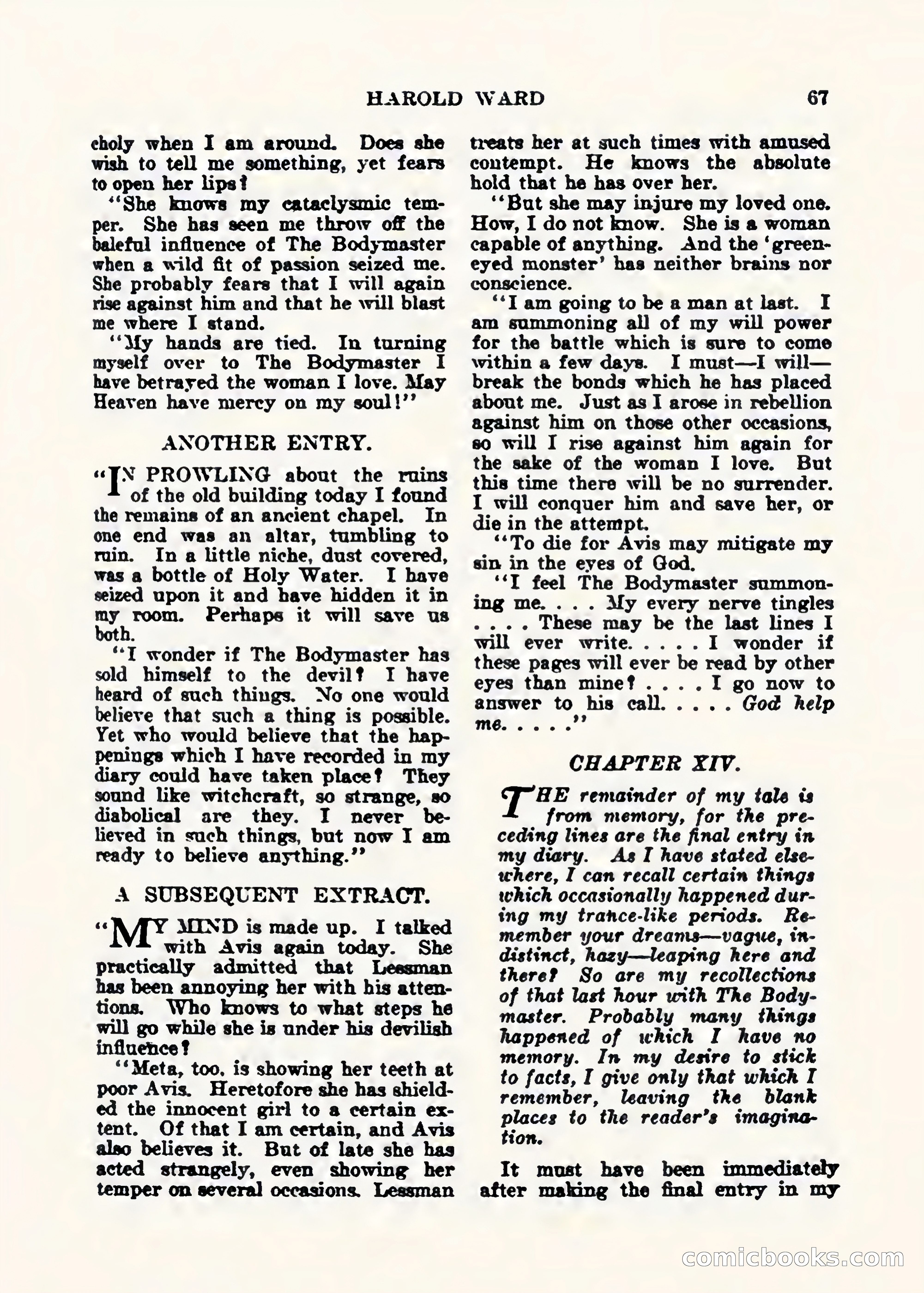 Weird Tales, Vol. 1, No. 2 — page 68 of 194