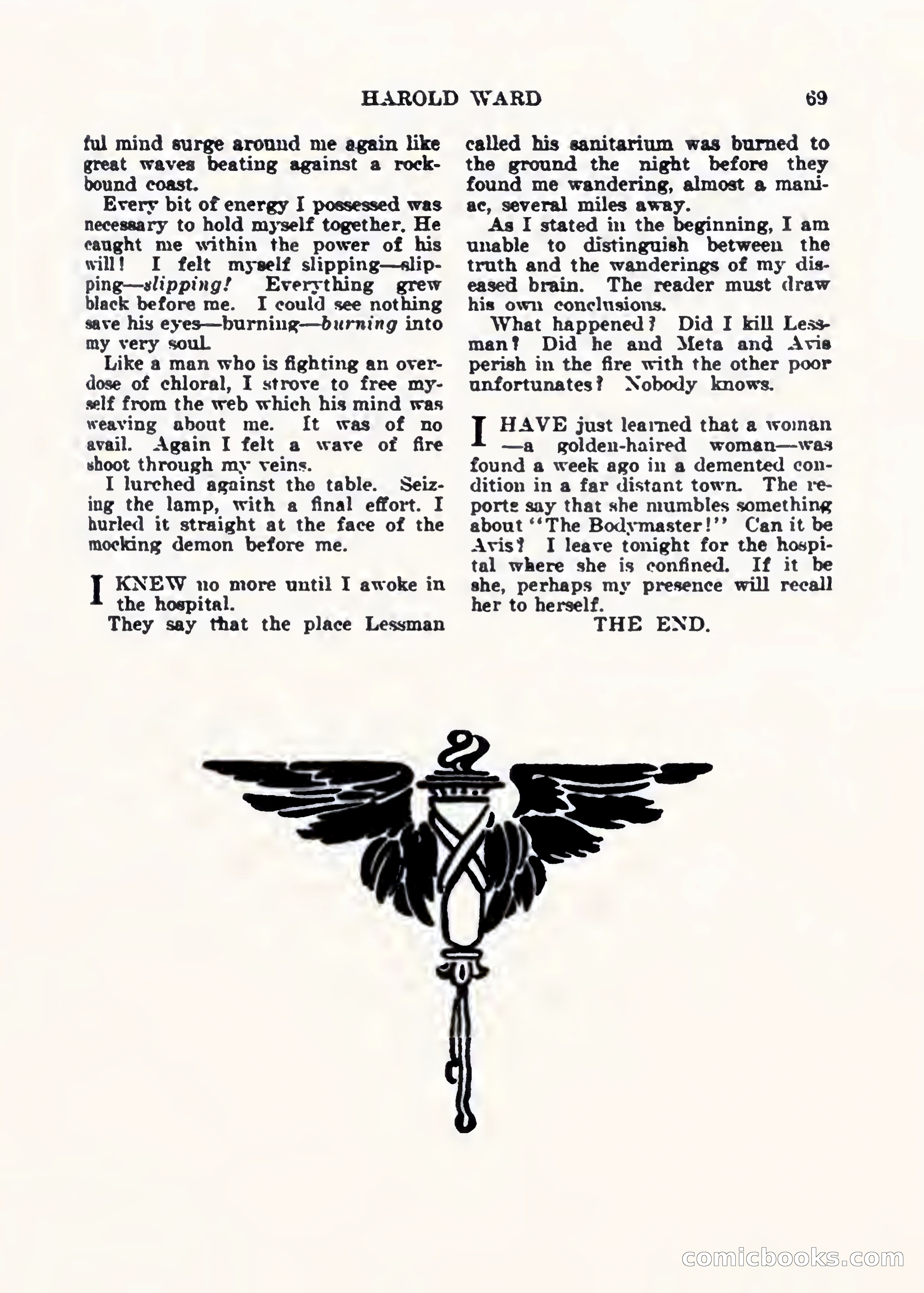 Weird Tales, Vol. 1, No. 2 — page 70 of 194