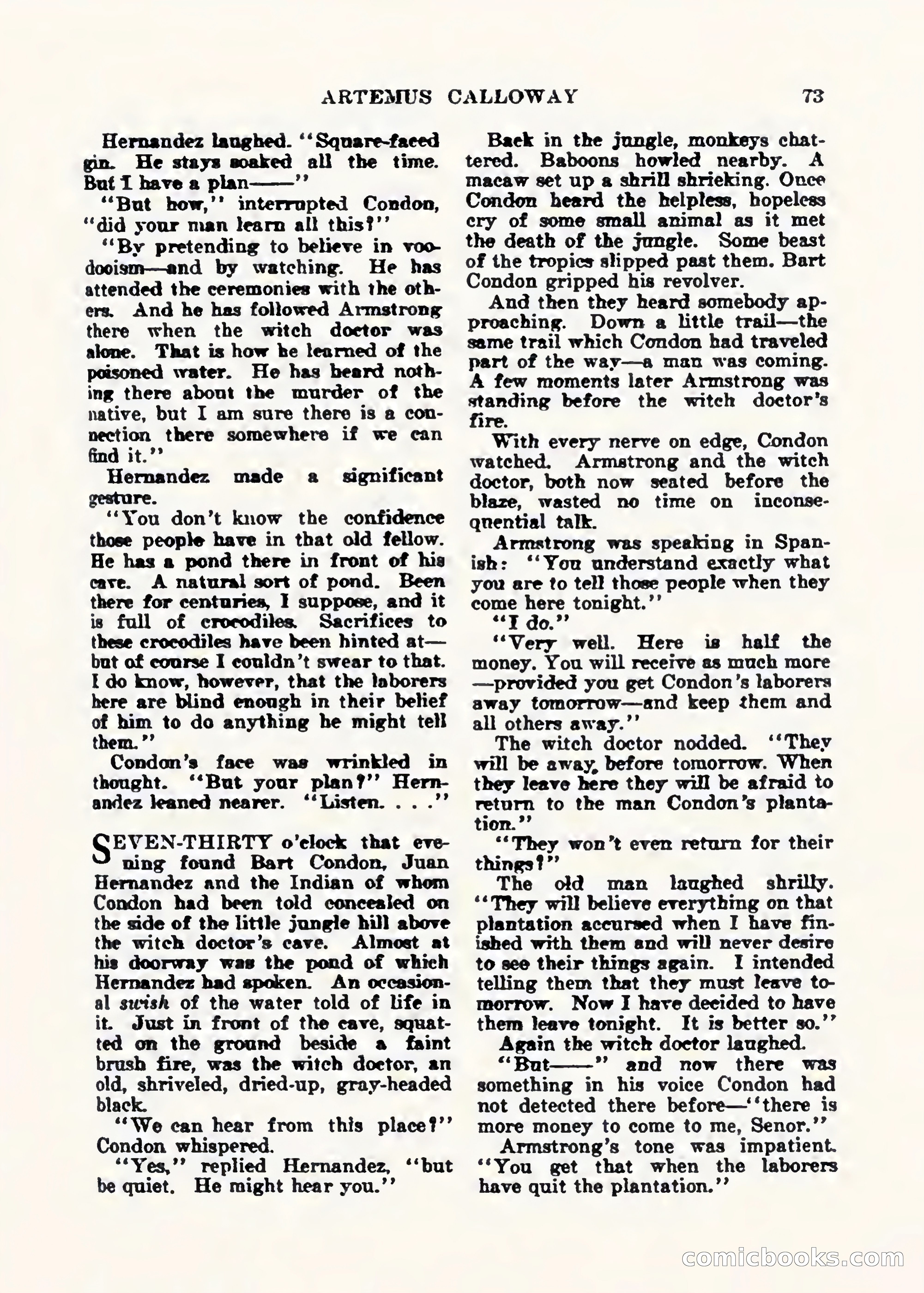 Weird Tales, Vol. 1, No. 2 — page 74 of 194