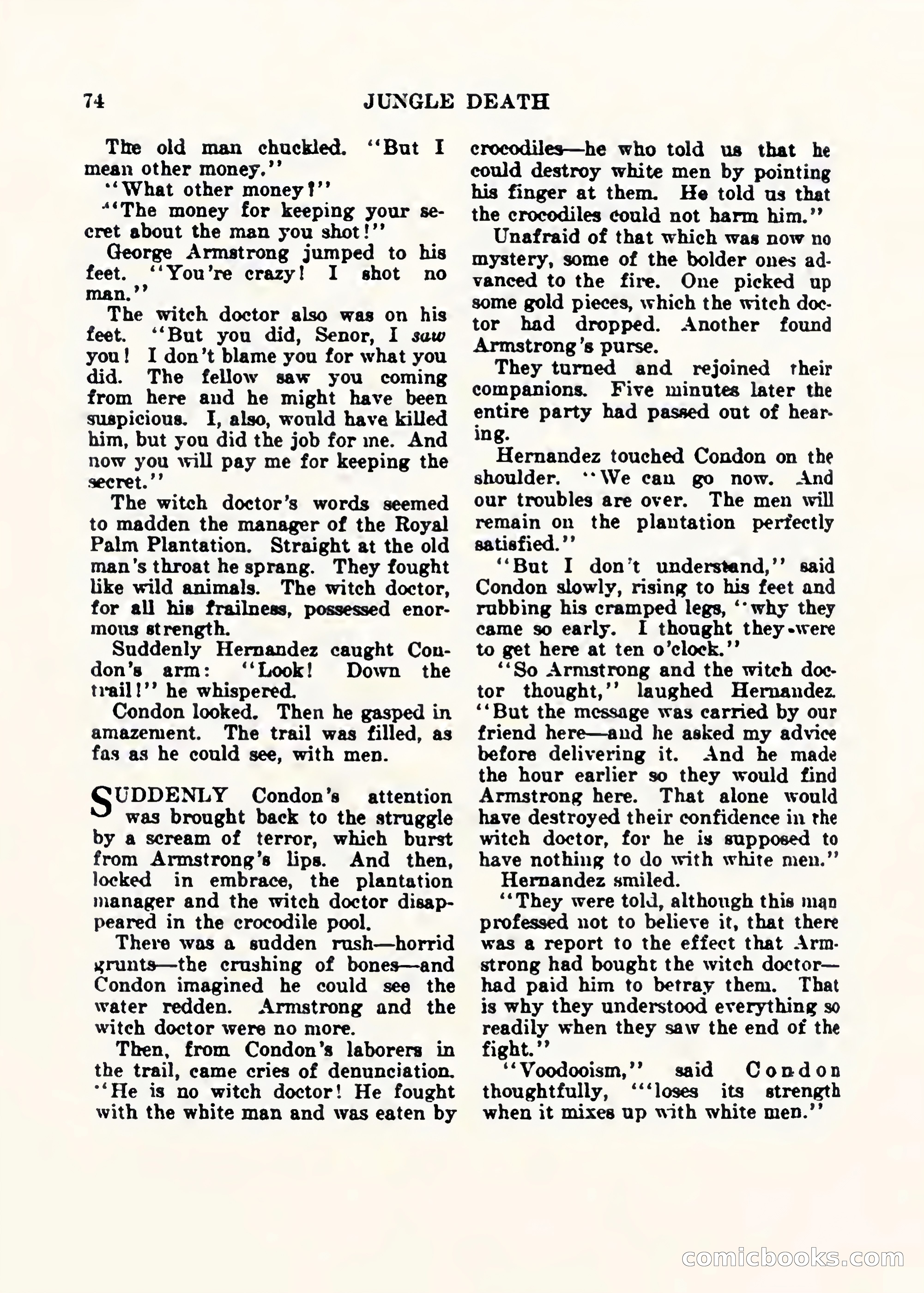 Weird Tales, Vol. 1, No. 2 — page 75 of 194