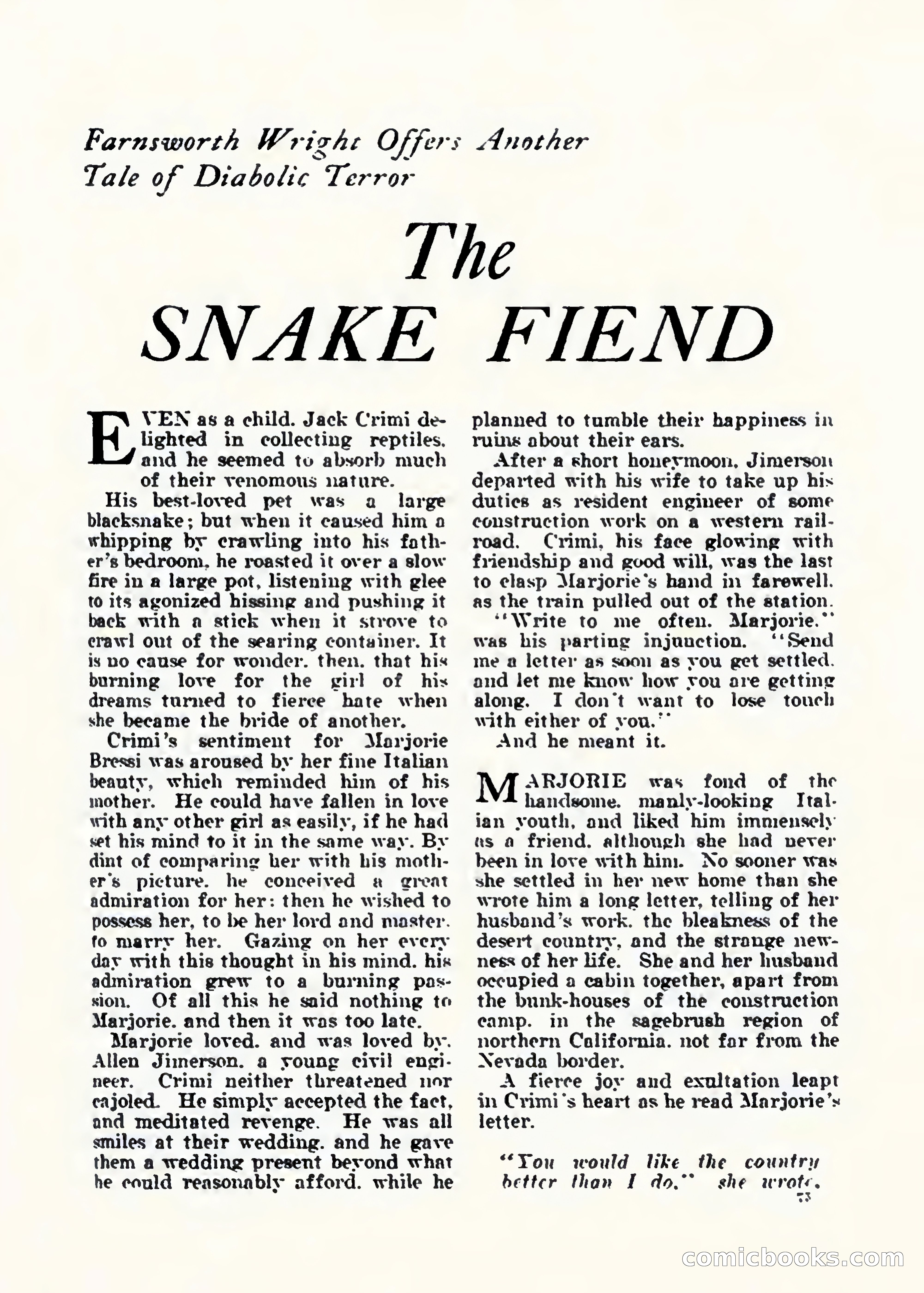 Weird Tales, Vol. 1, No. 2 — page 76 of 194