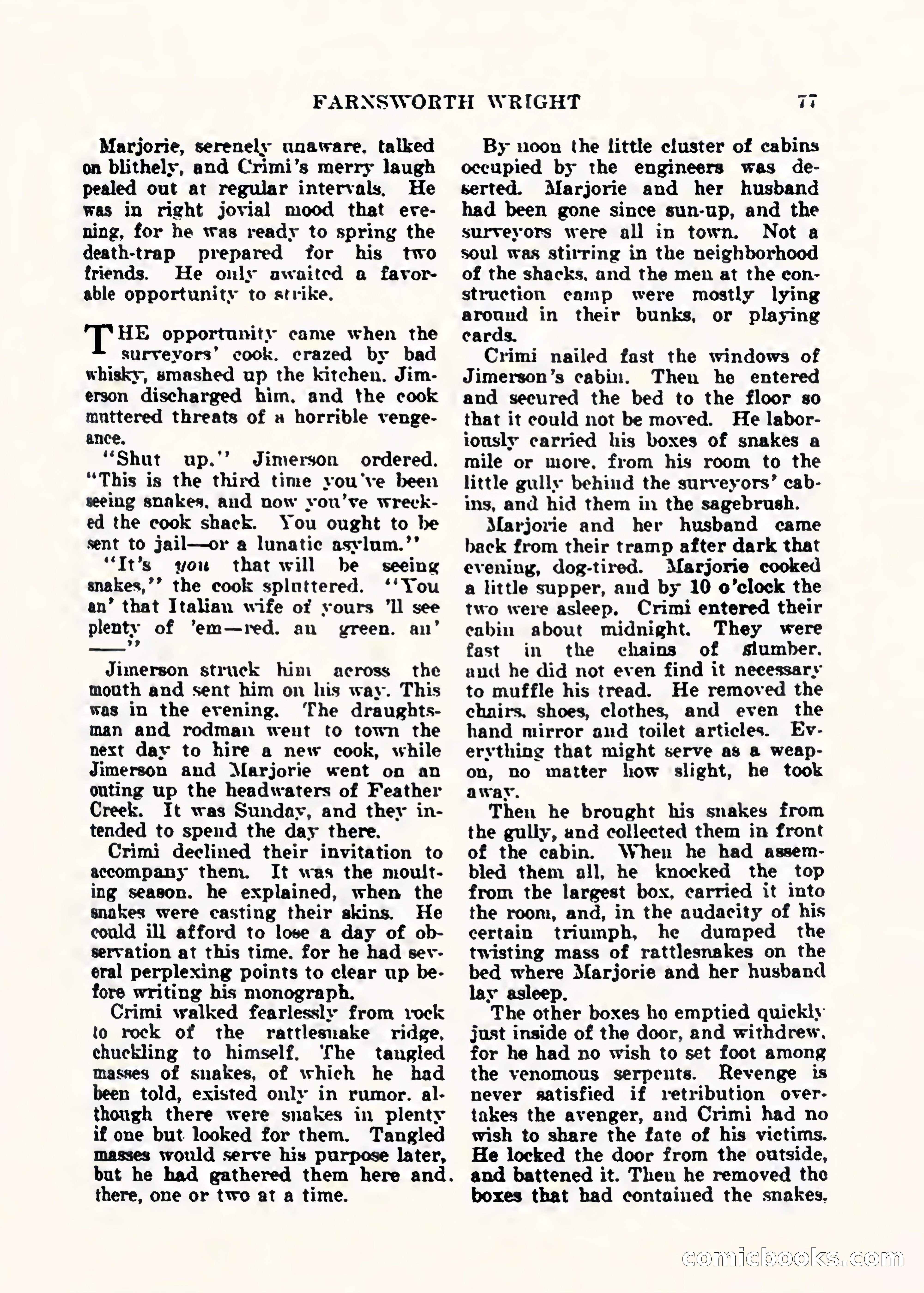 Weird Tales, Vol. 1, No. 2 — page 78 of 194