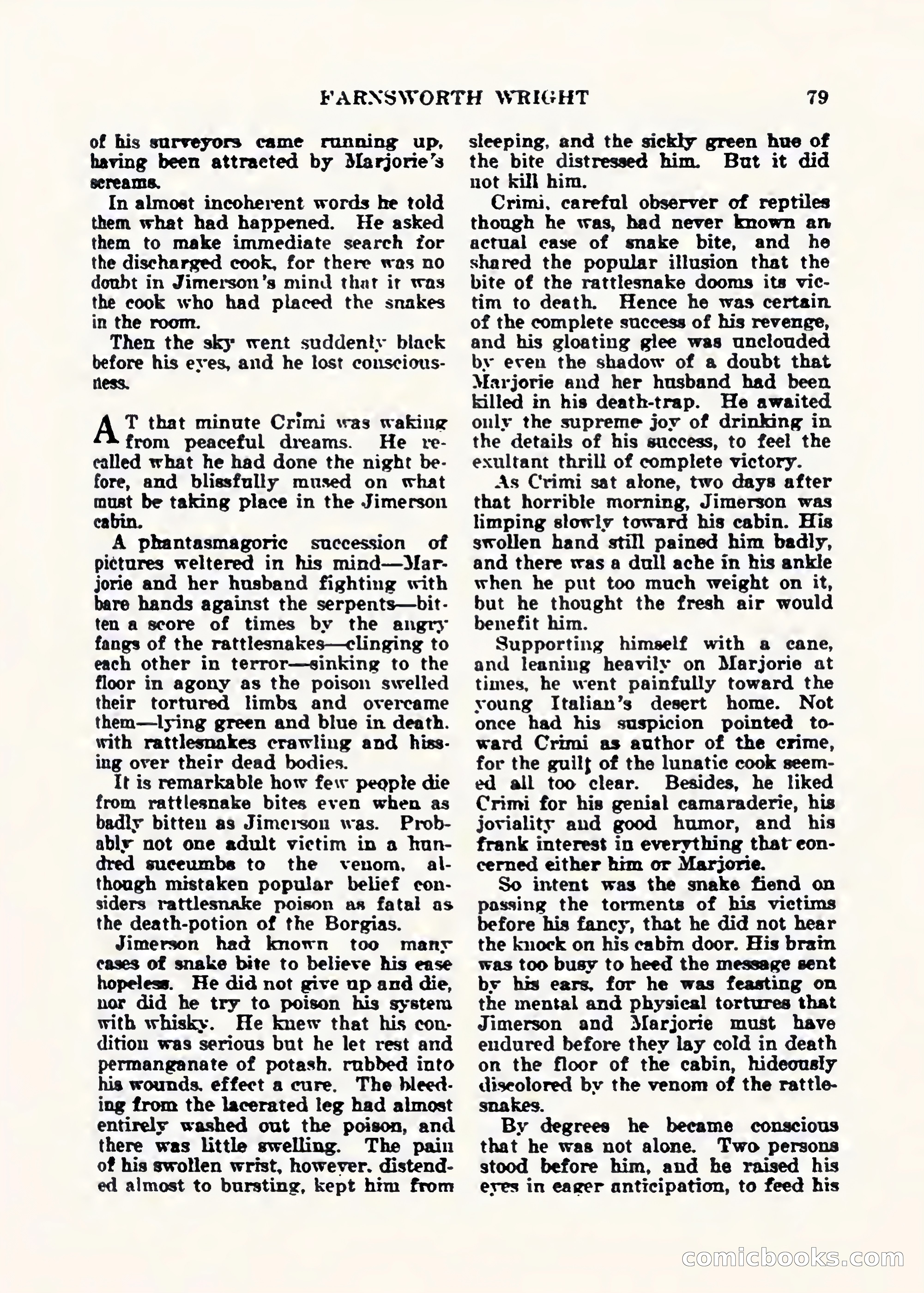 Weird Tales, Vol. 1, No. 2 — page 80 of 194