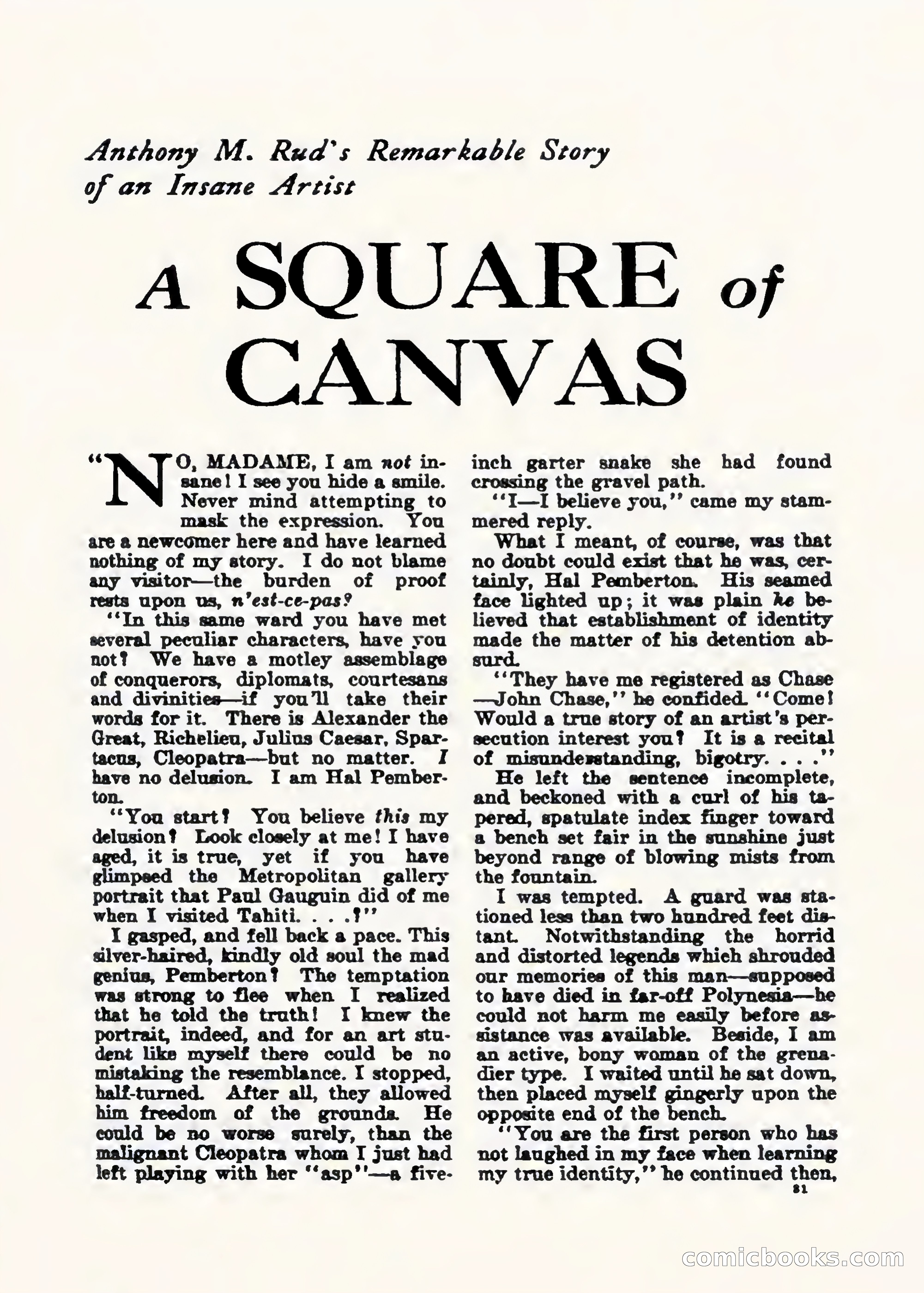 Weird Tales, Vol. 1, No. 2 — page 82 of 194