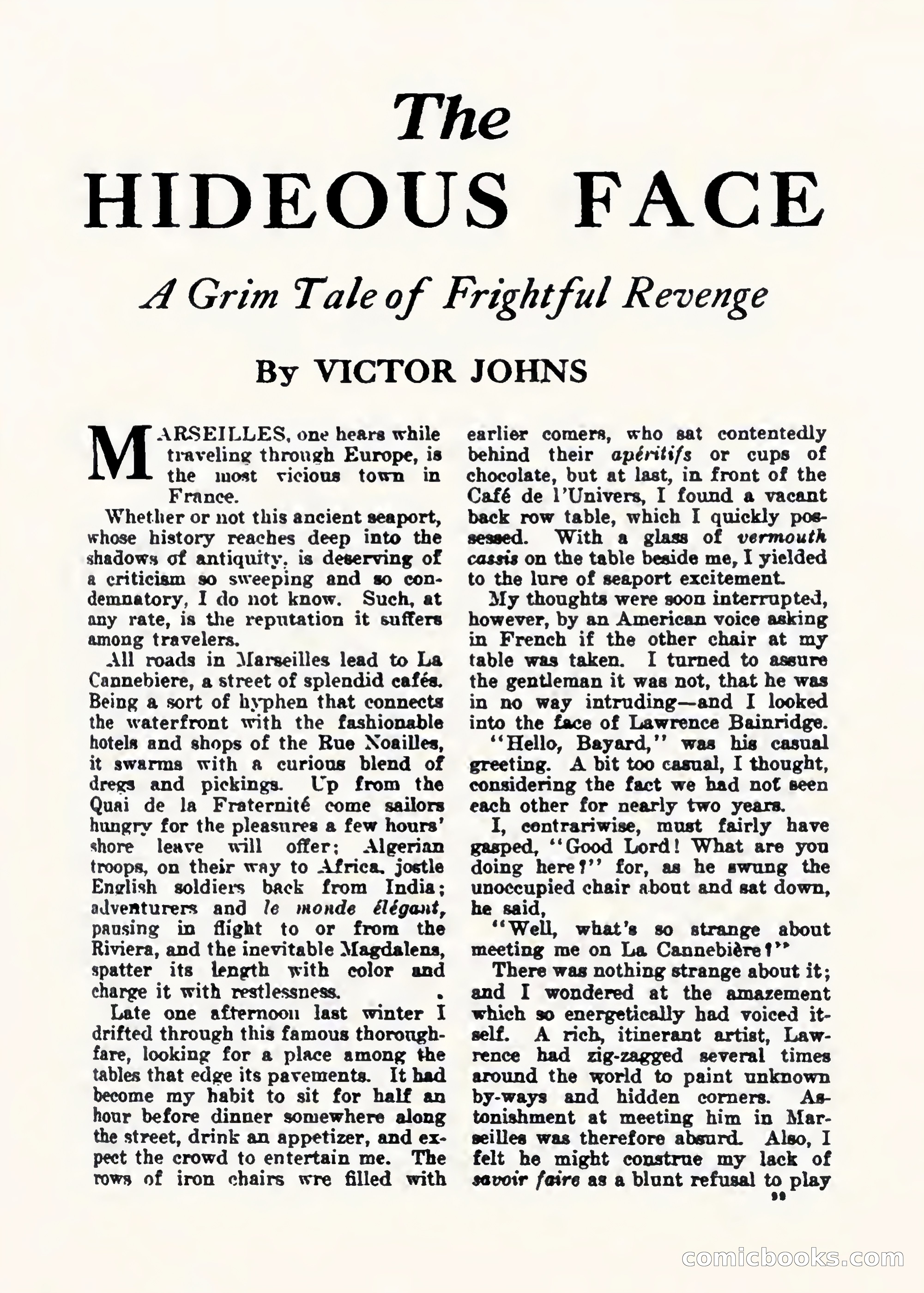 Weird Tales, Vol. 1, No. 2 — page 100 of 194