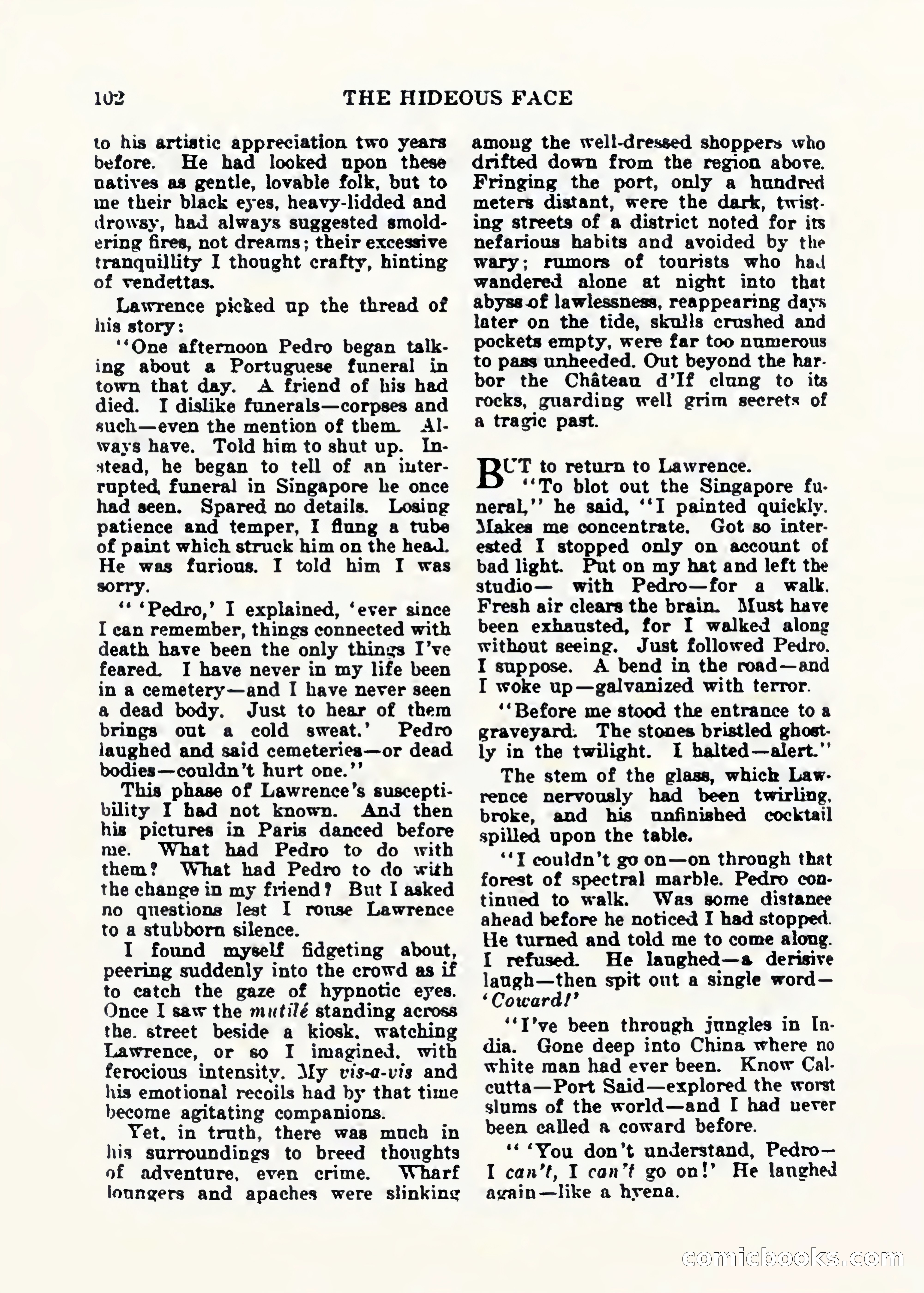 Weird Tales, Vol. 1, No. 2 — page 103 of 194