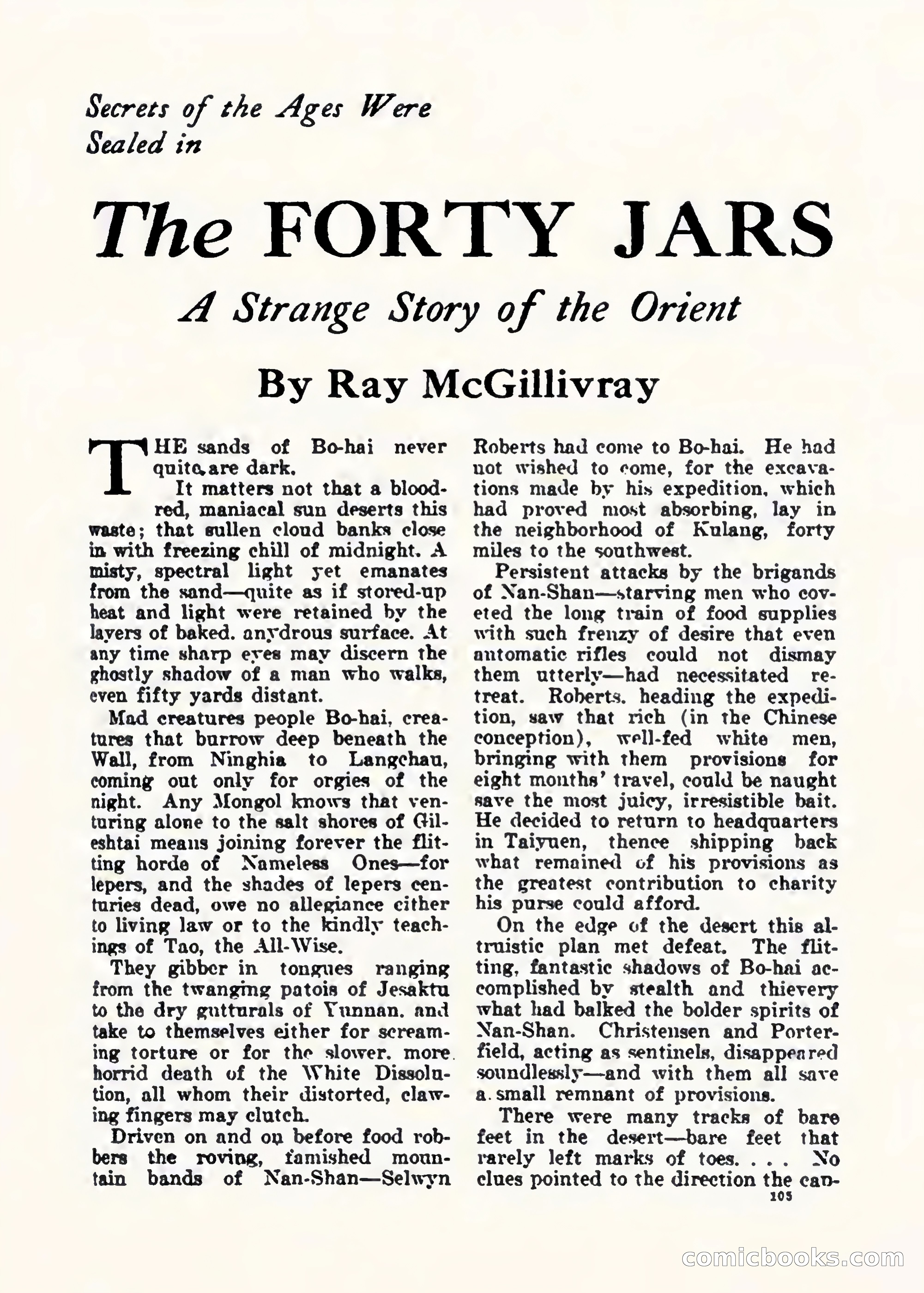 Weird Tales, Vol. 1, No. 2 — page 106 of 194