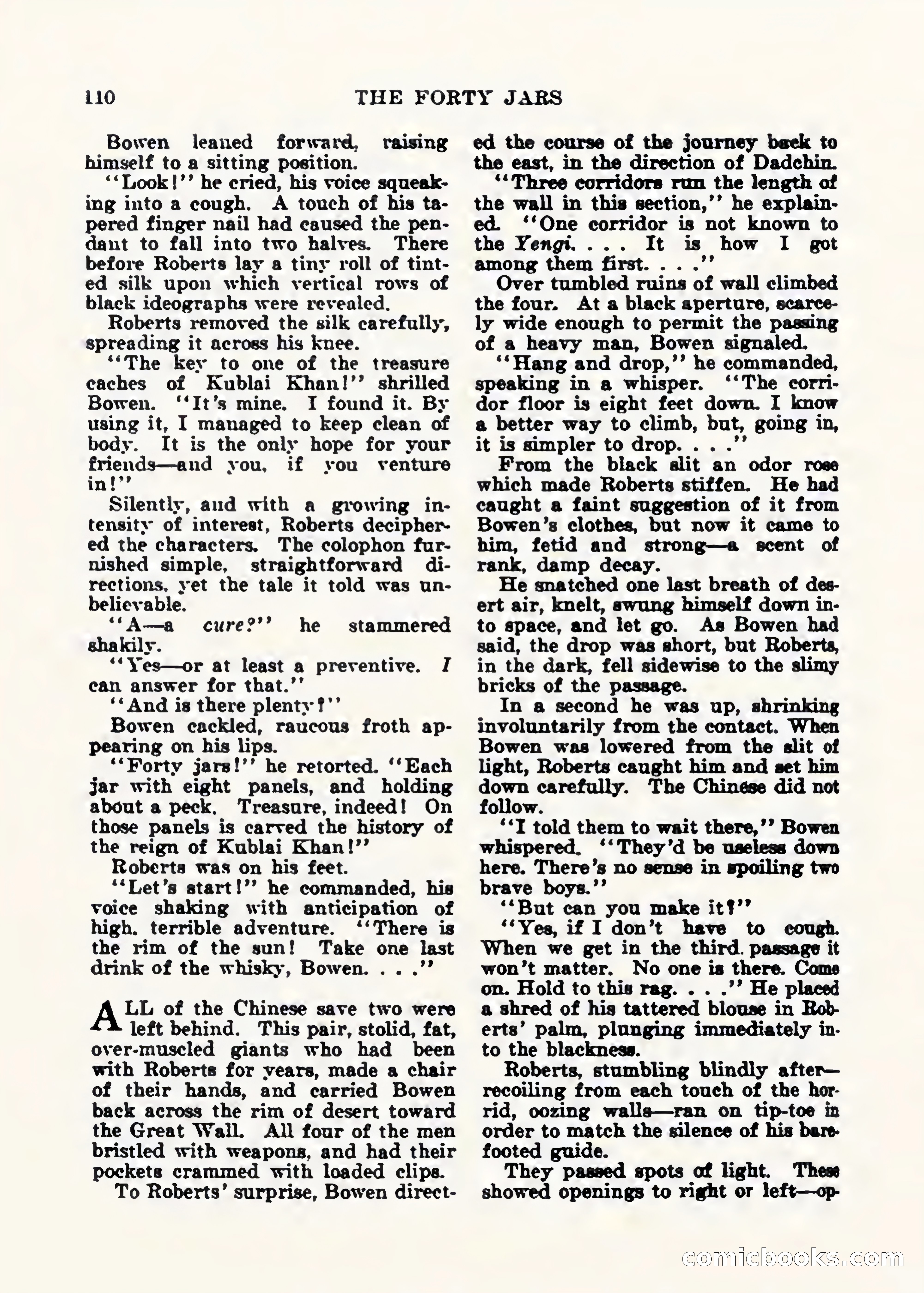 Weird Tales, Vol. 1, No. 2 — page 111 of 194