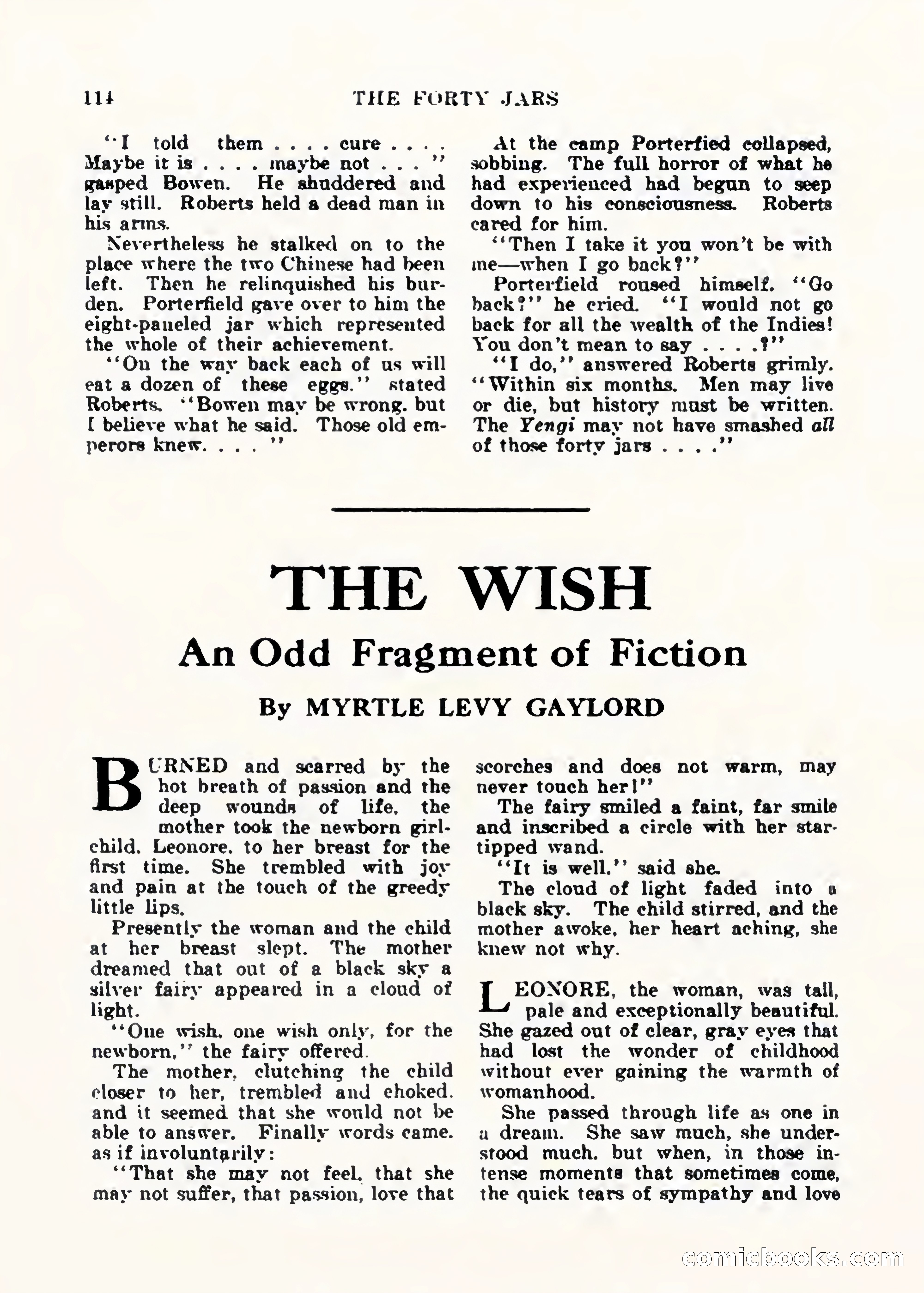 Weird Tales, Vol. 1, No. 2 — page 115 of 194