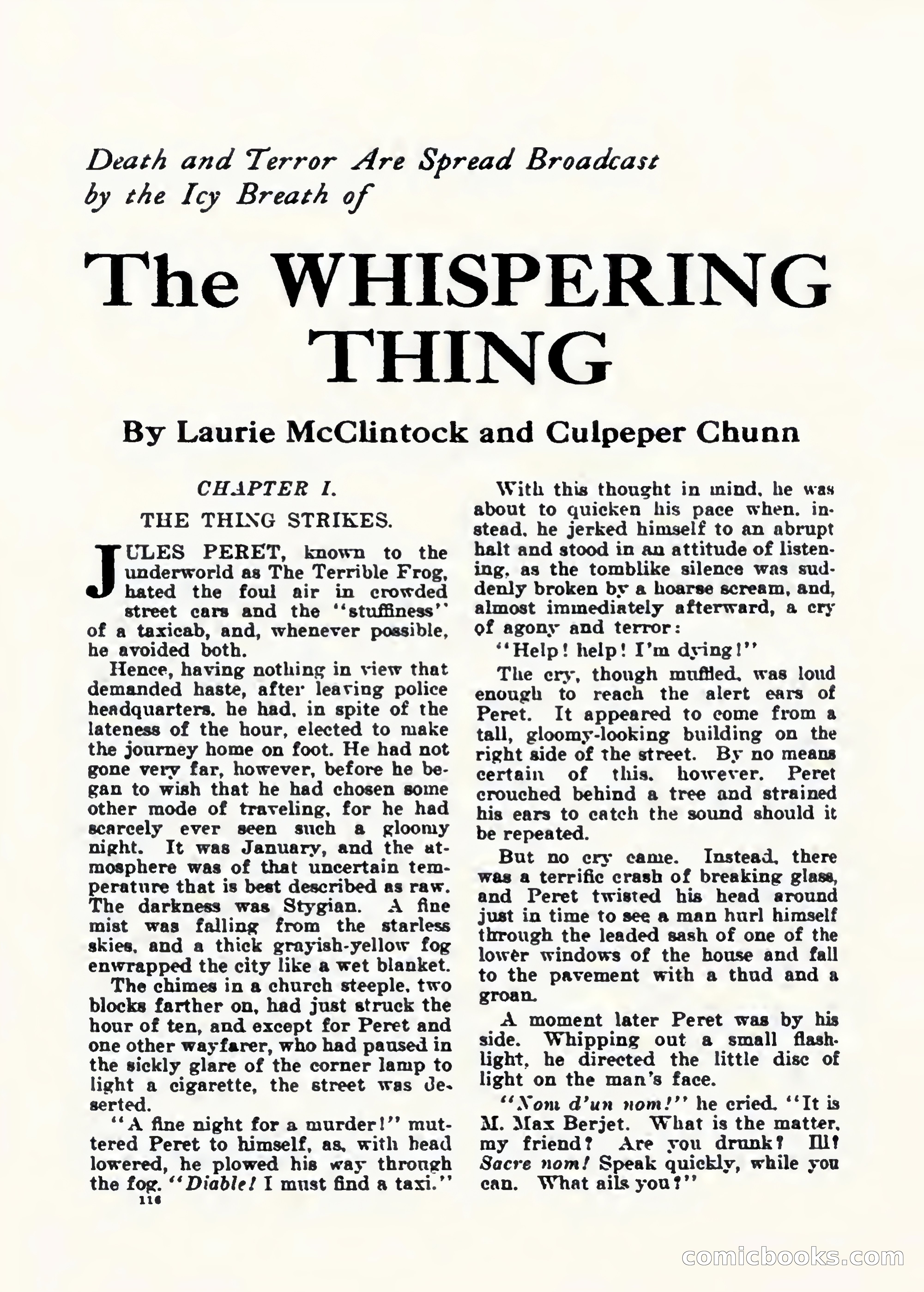 Weird Tales, Vol. 1, No. 2 — page 117 of 194