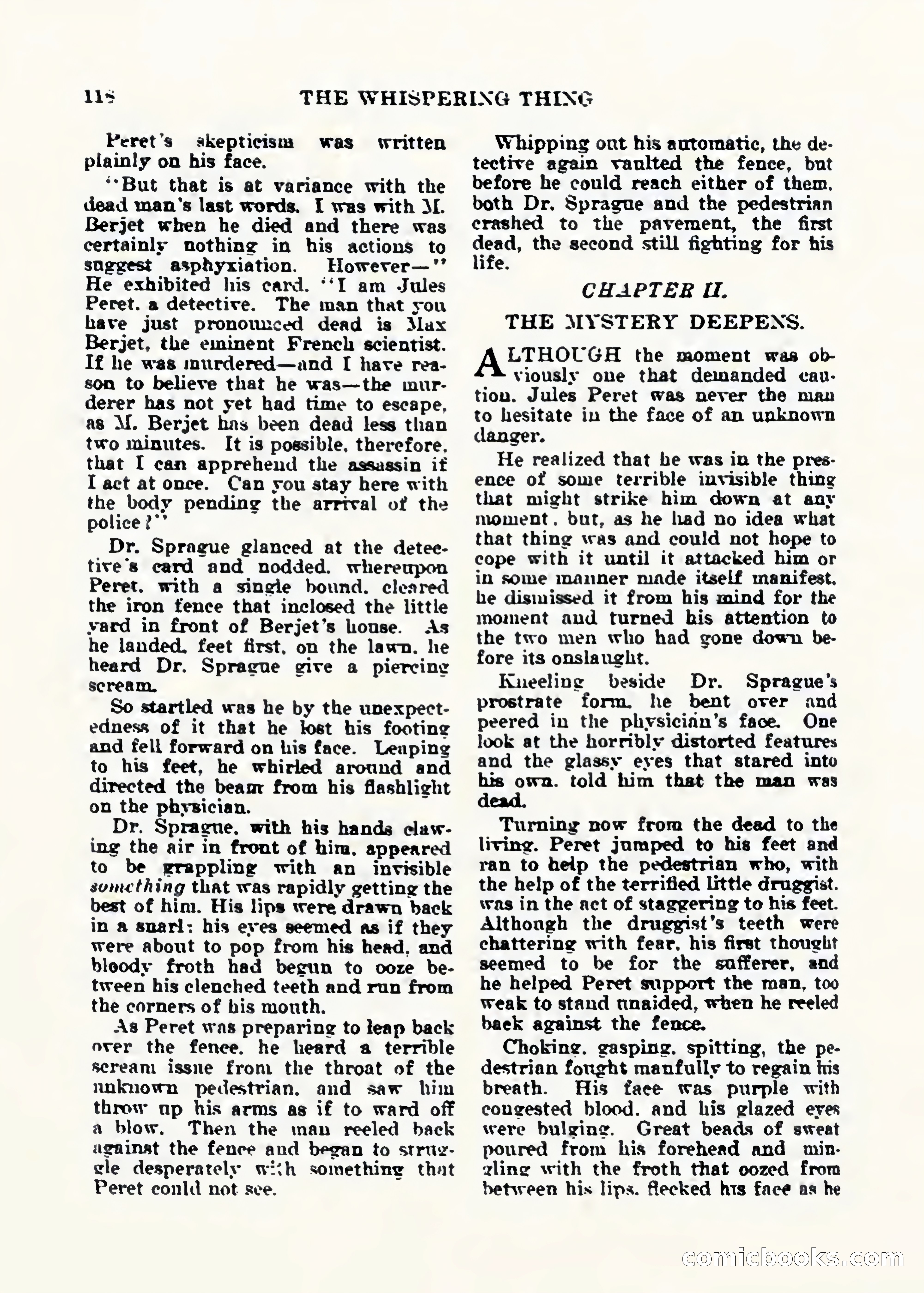 Weird Tales, Vol. 1, No. 2 — page 119 of 194