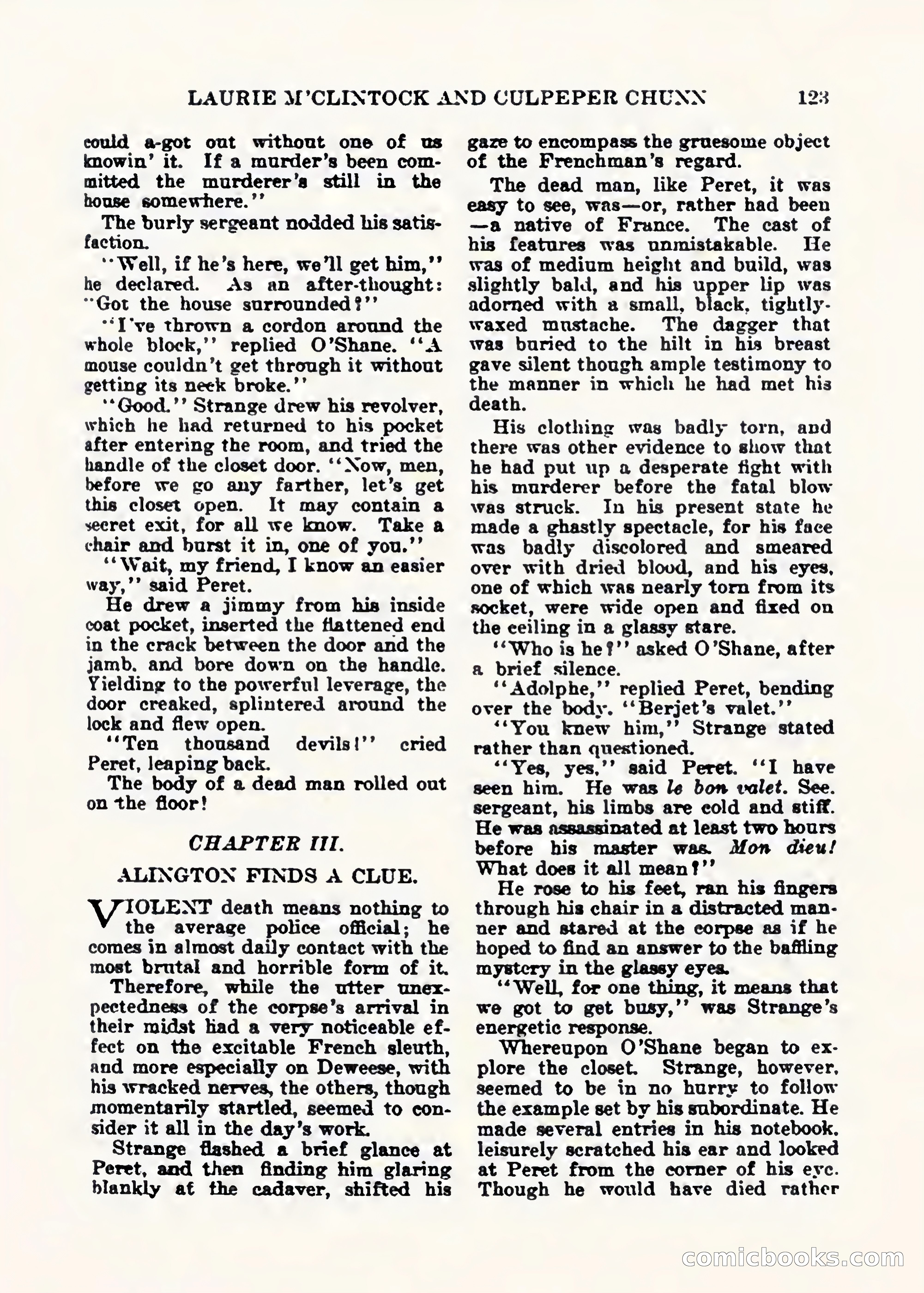 Weird Tales, Vol. 1, No. 2 — page 124 of 194