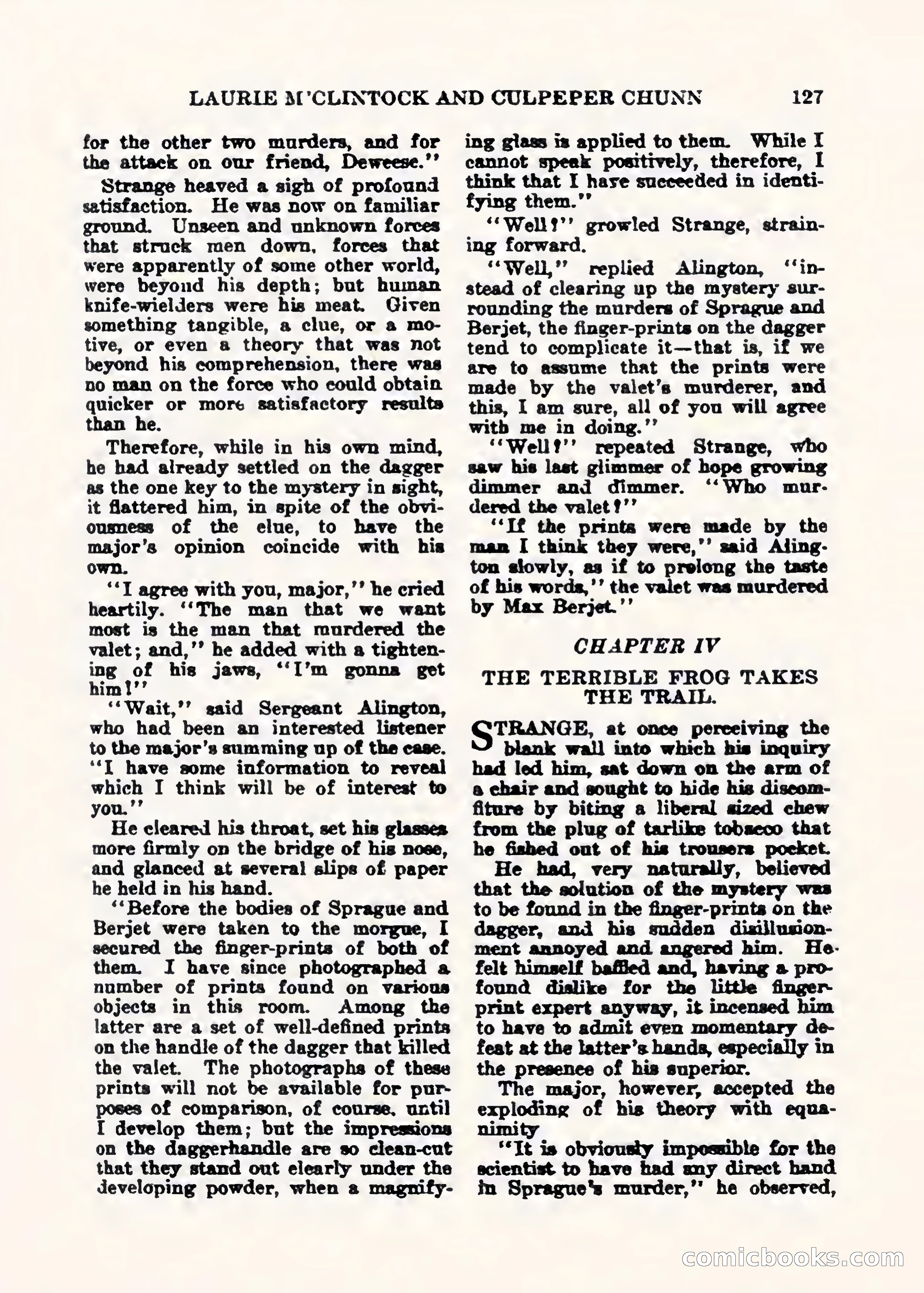 Weird Tales, Vol. 1, No. 2 — page 128 of 194