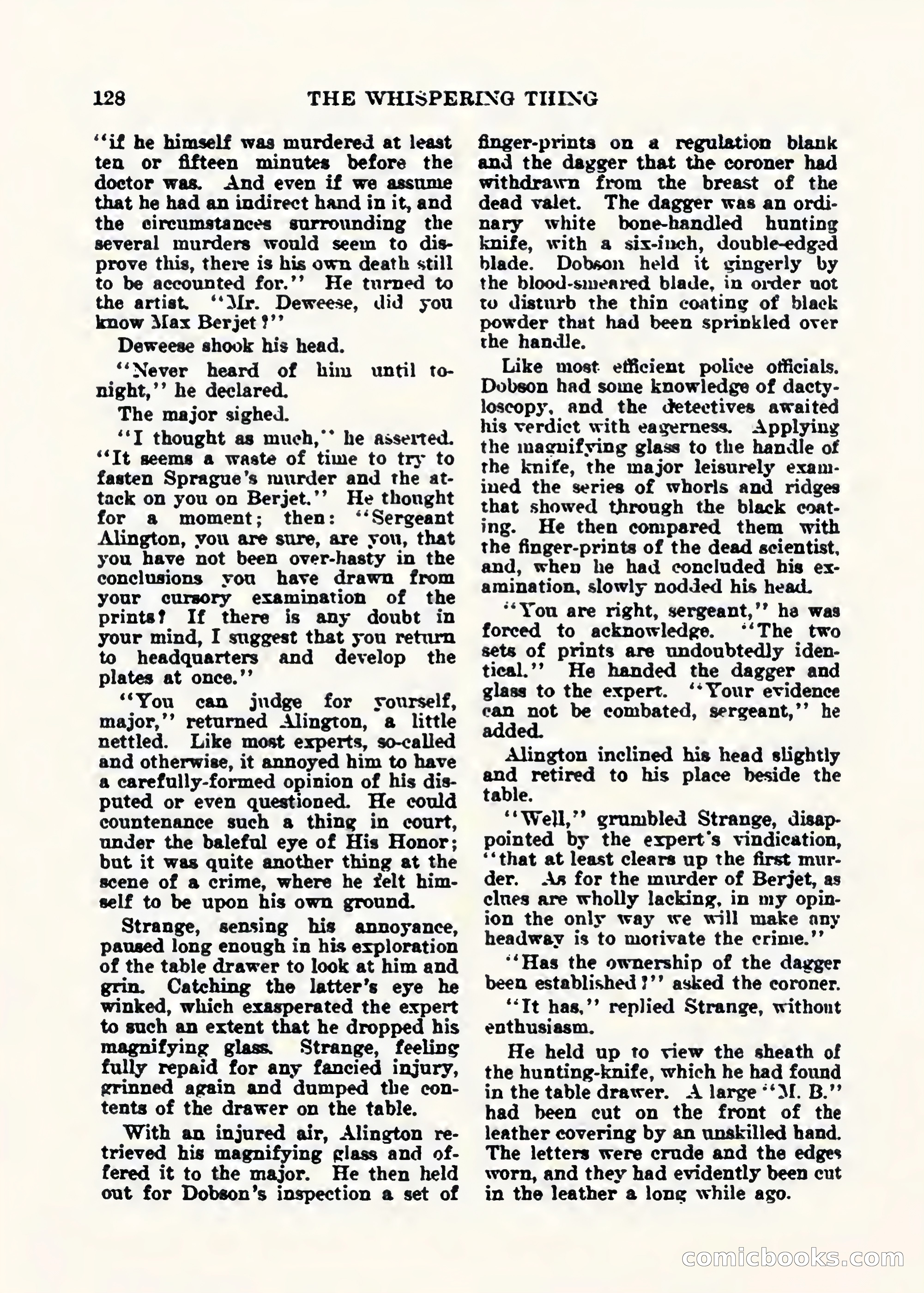 Weird Tales, Vol. 1, No. 2 — page 129 of 194