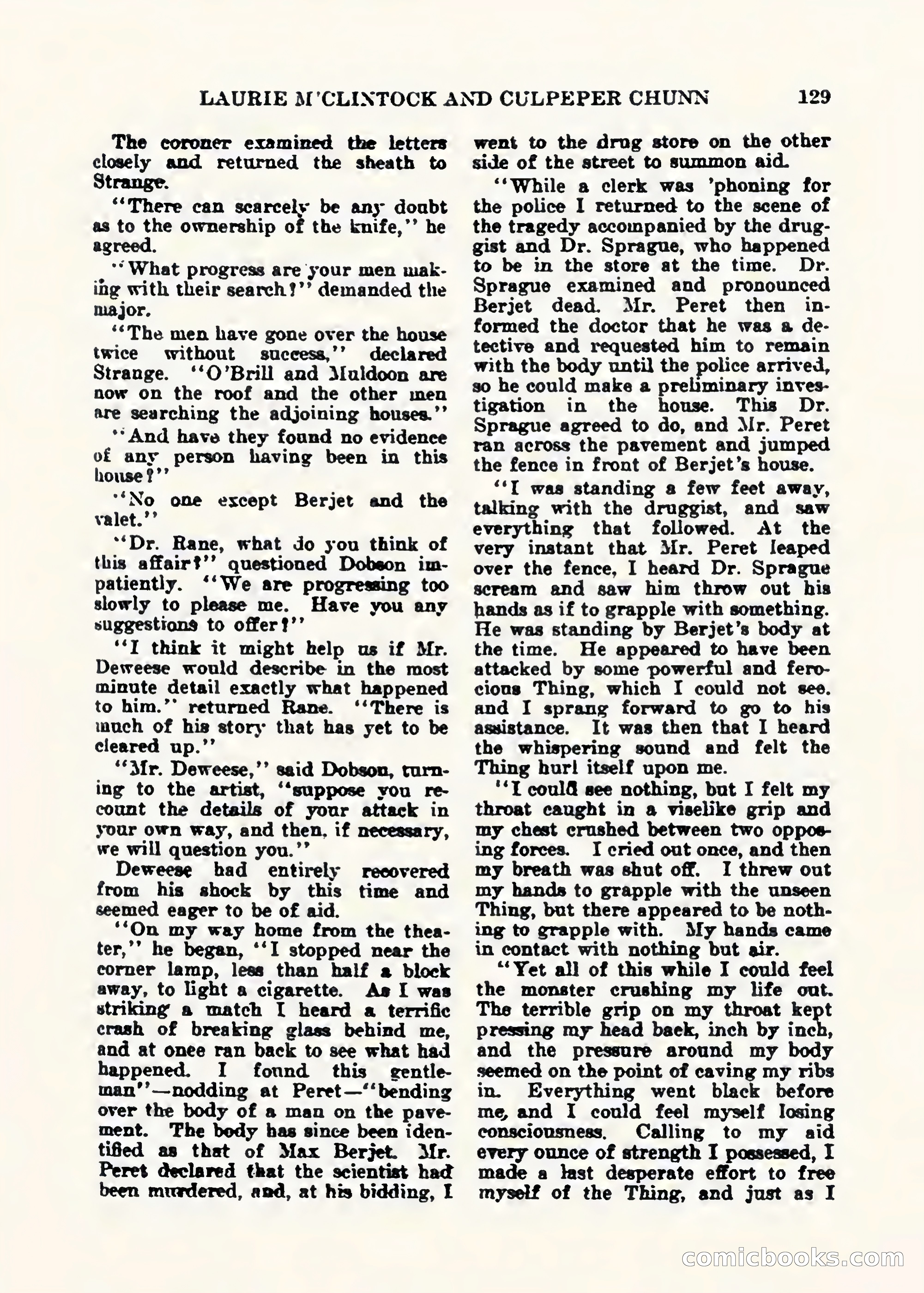 Weird Tales, Vol. 1, No. 2 — page 130 of 194