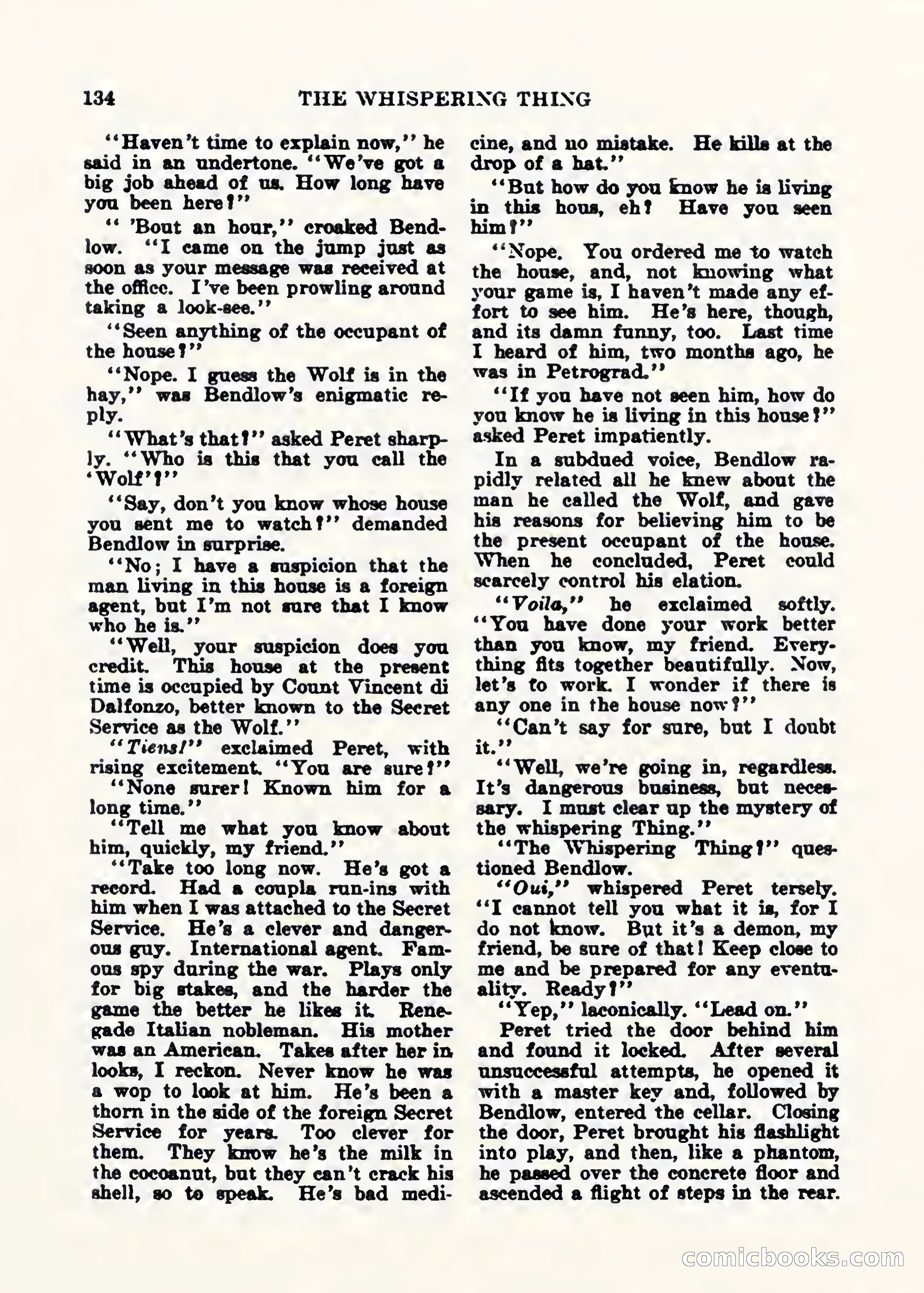 Weird Tales, Vol. 1, No. 2 — page 135 of 194