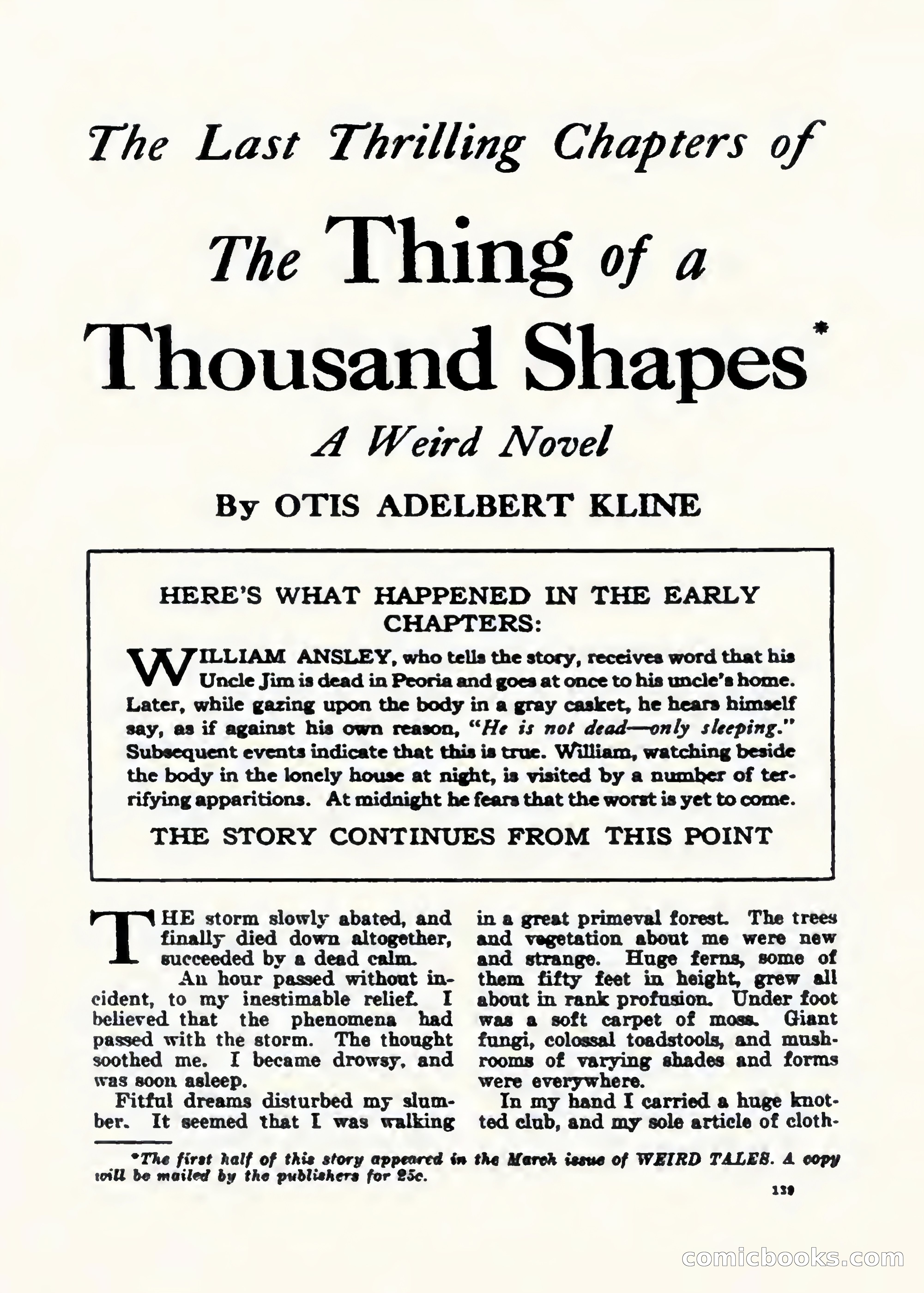 Weird Tales, Vol. 1, No. 2 — page 140 of 194