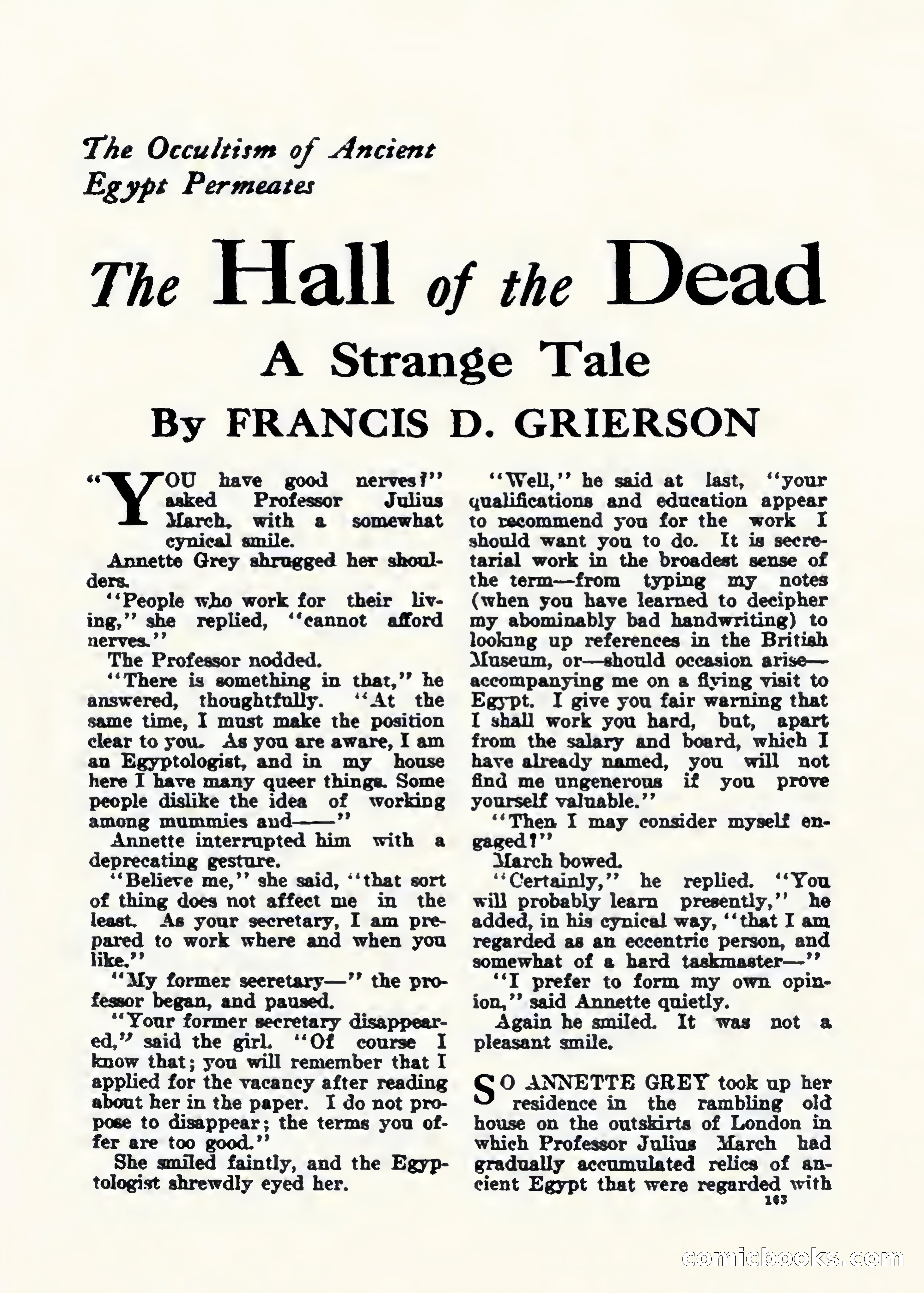 Weird Tales, Vol. 1, No. 2 — page 164 of 194