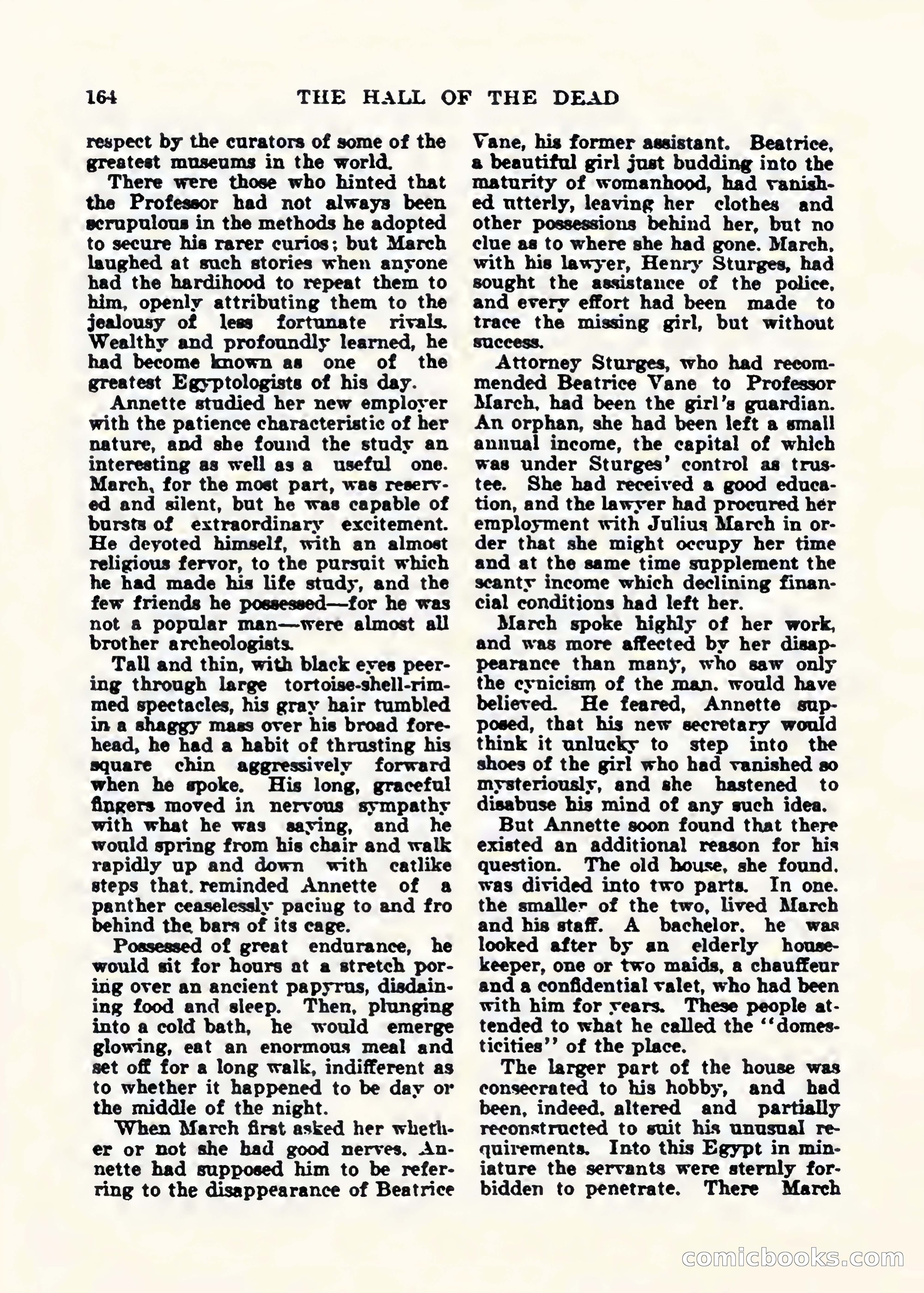 Weird Tales, Vol. 1, No. 2 — page 165 of 194