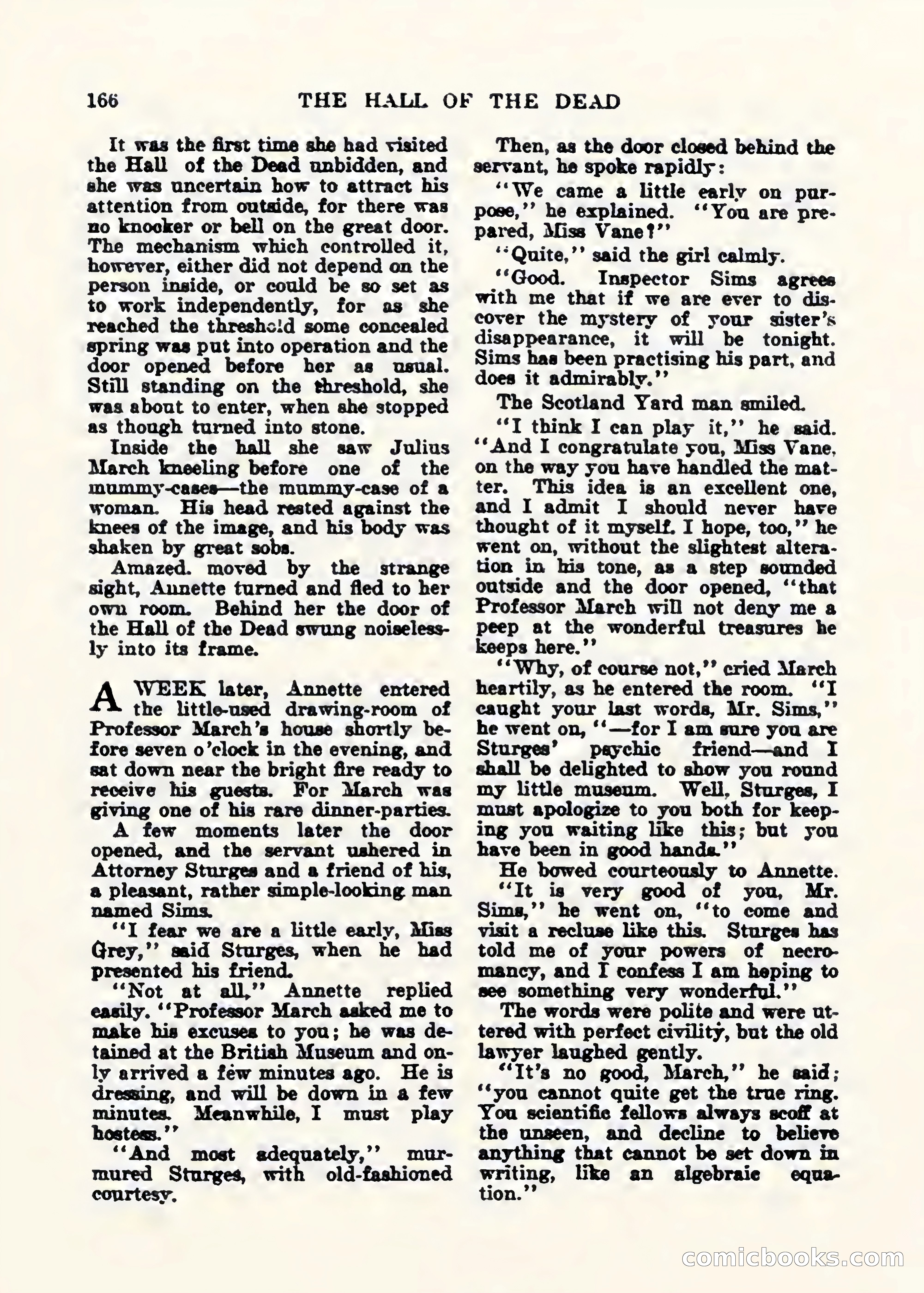 Weird Tales, Vol. 1, No. 2 — page 167 of 194