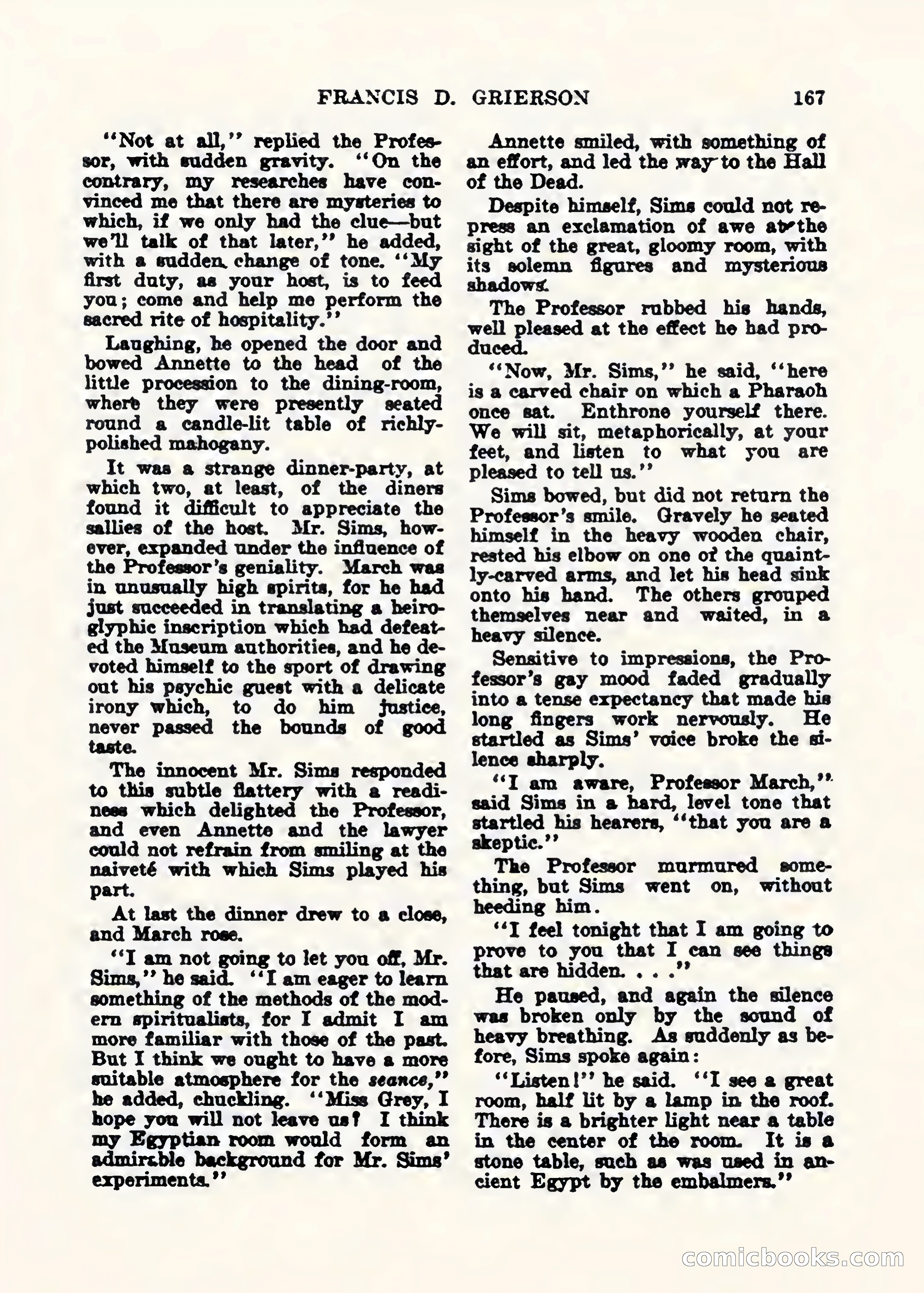 Weird Tales, Vol. 1, No. 2 — page 168 of 194