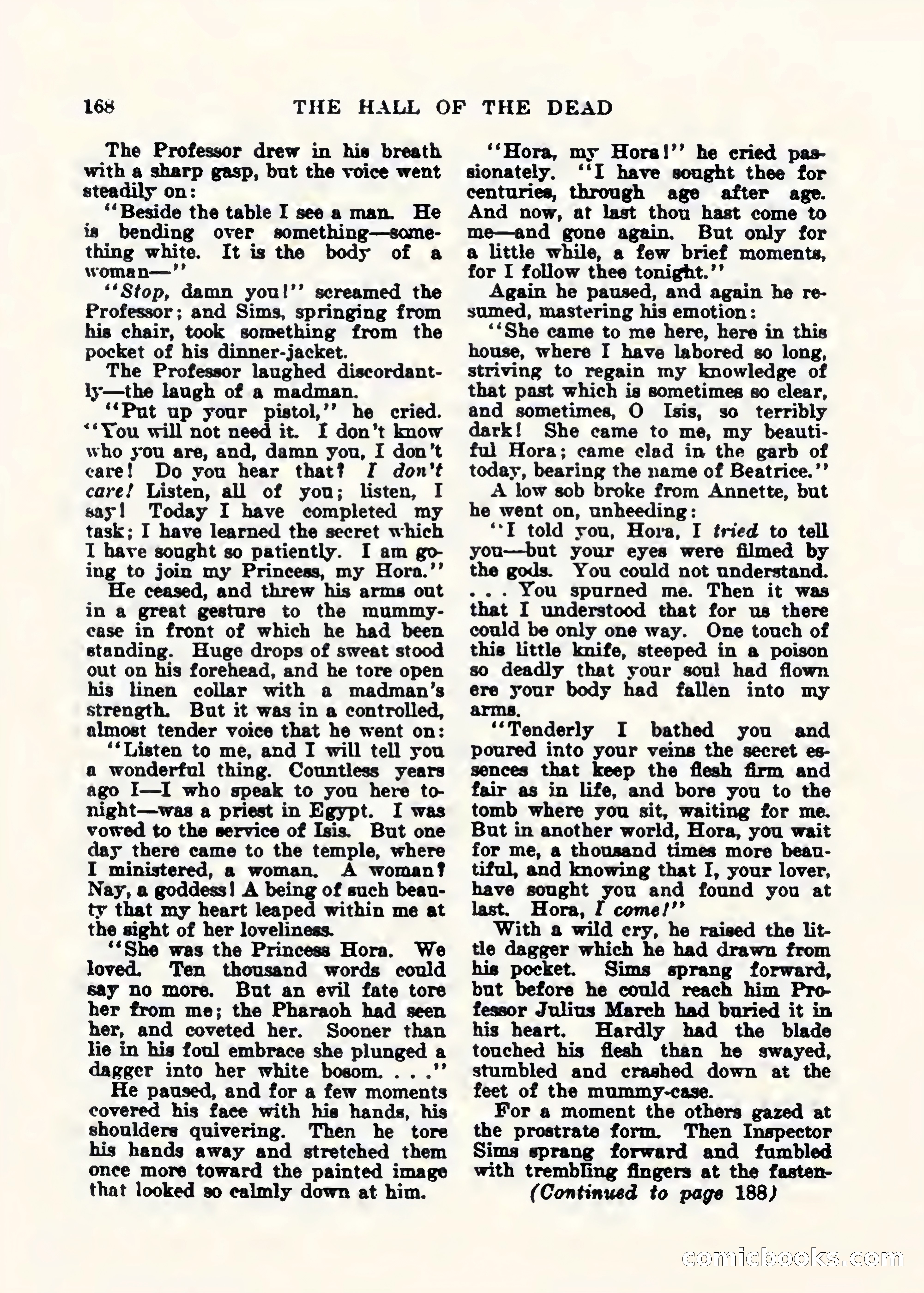 Weird Tales, Vol. 1, No. 2 — page 169 of 194