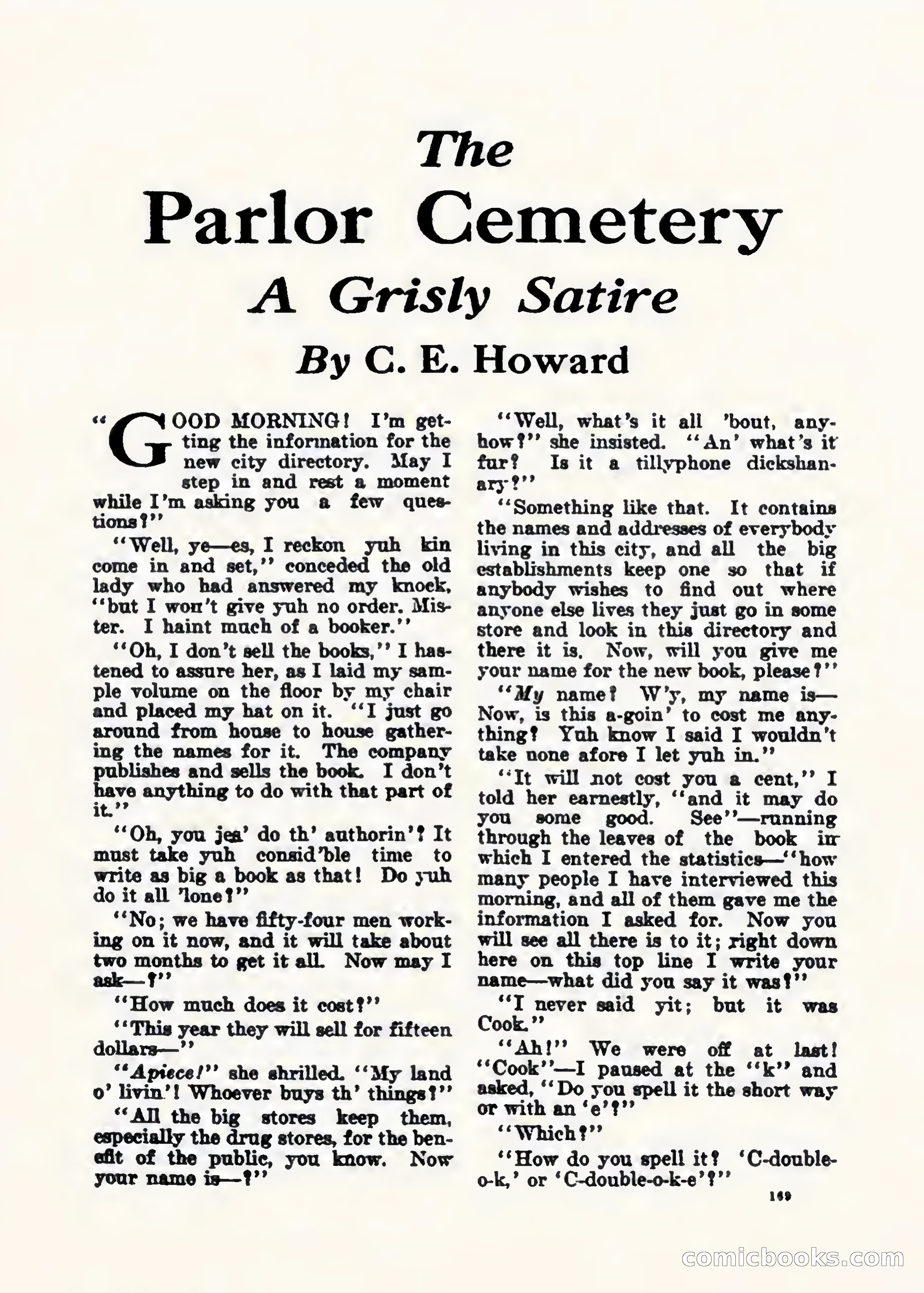 Weird Tales, Vol. 1, No. 2 — page 170 of 194