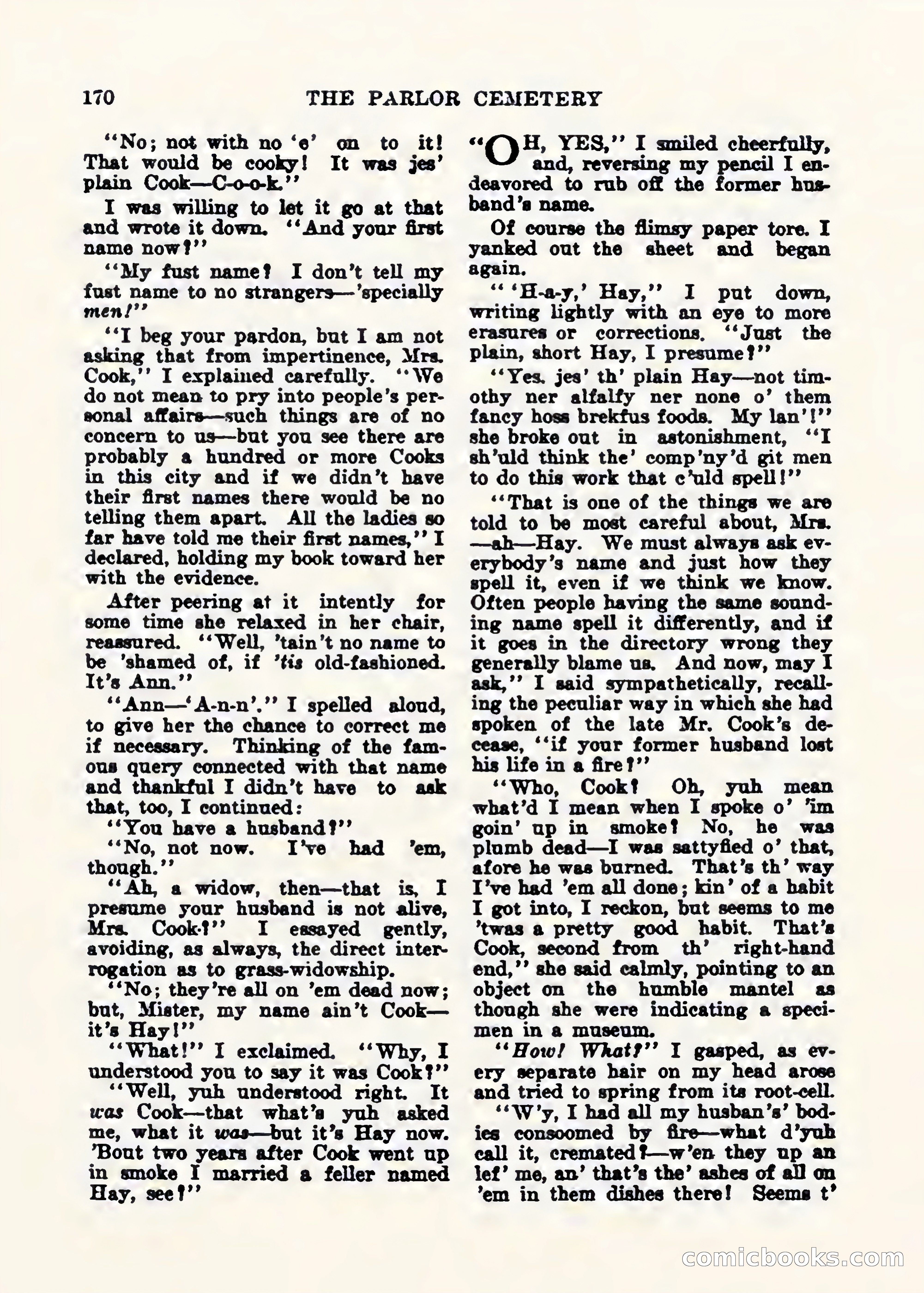 Weird Tales, Vol. 1, No. 2 — page 171 of 194