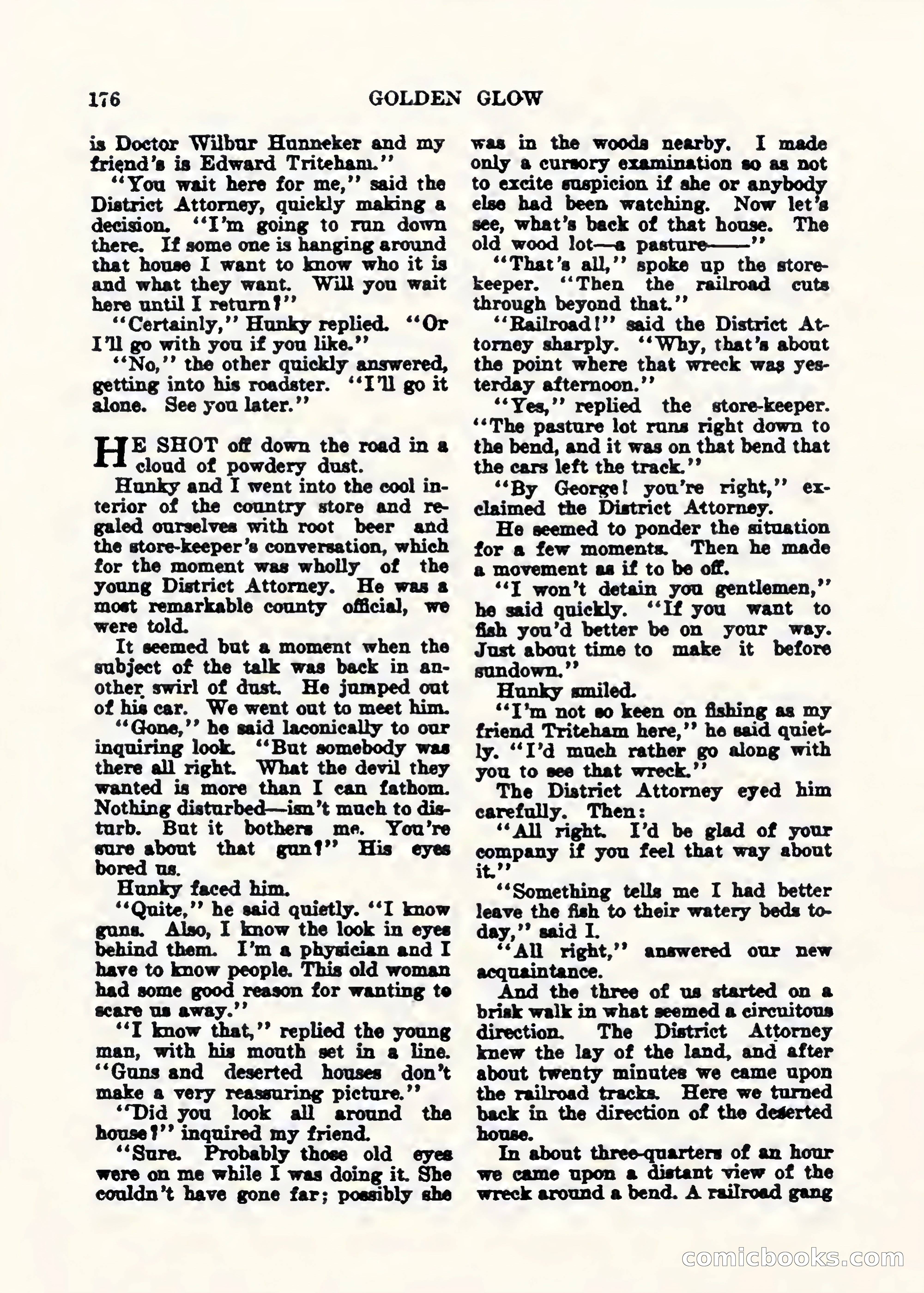 Weird Tales, Vol. 1, No. 2 — page 177 of 194