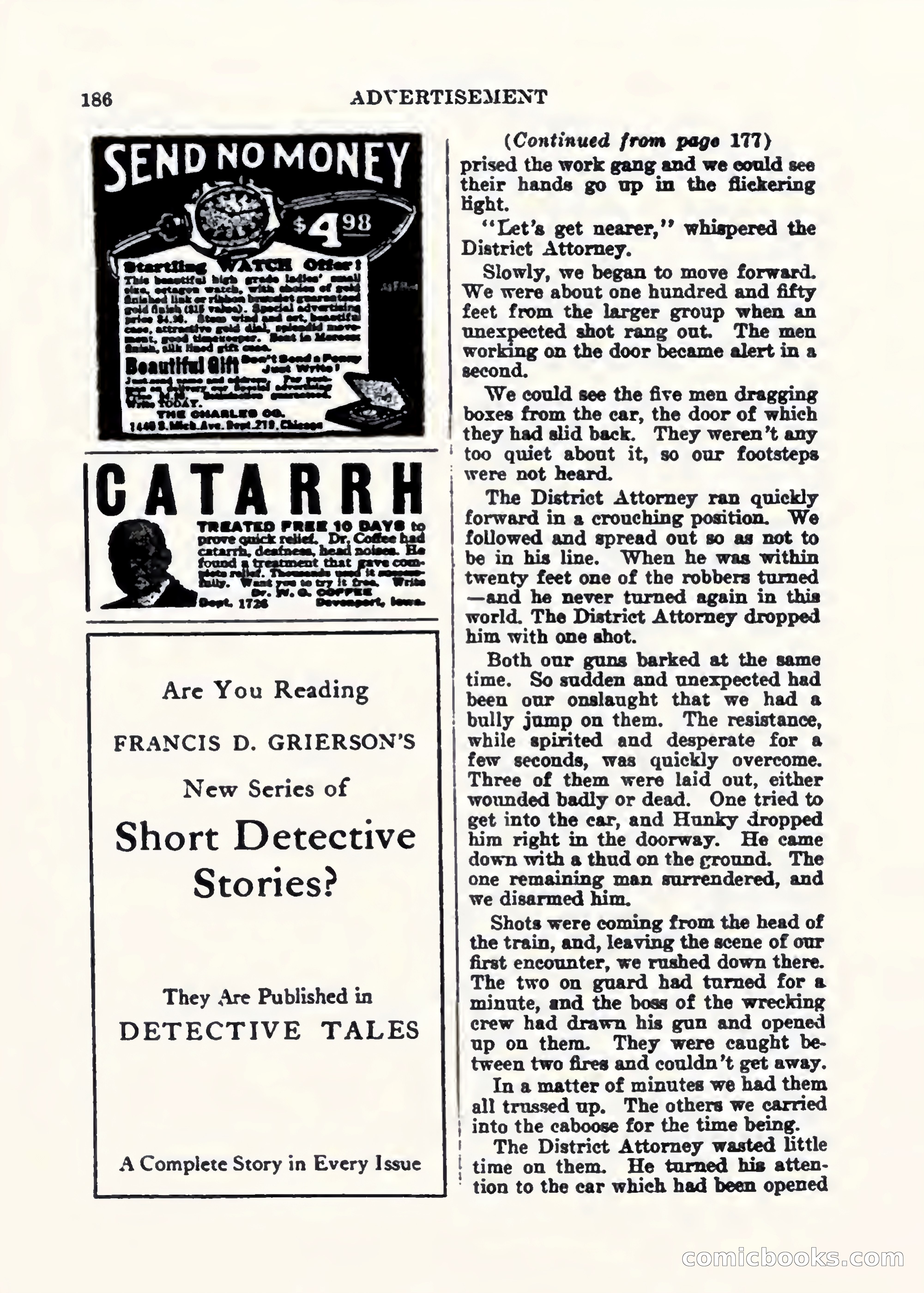Weird Tales, Vol. 1, No. 2 — page 187 of 194