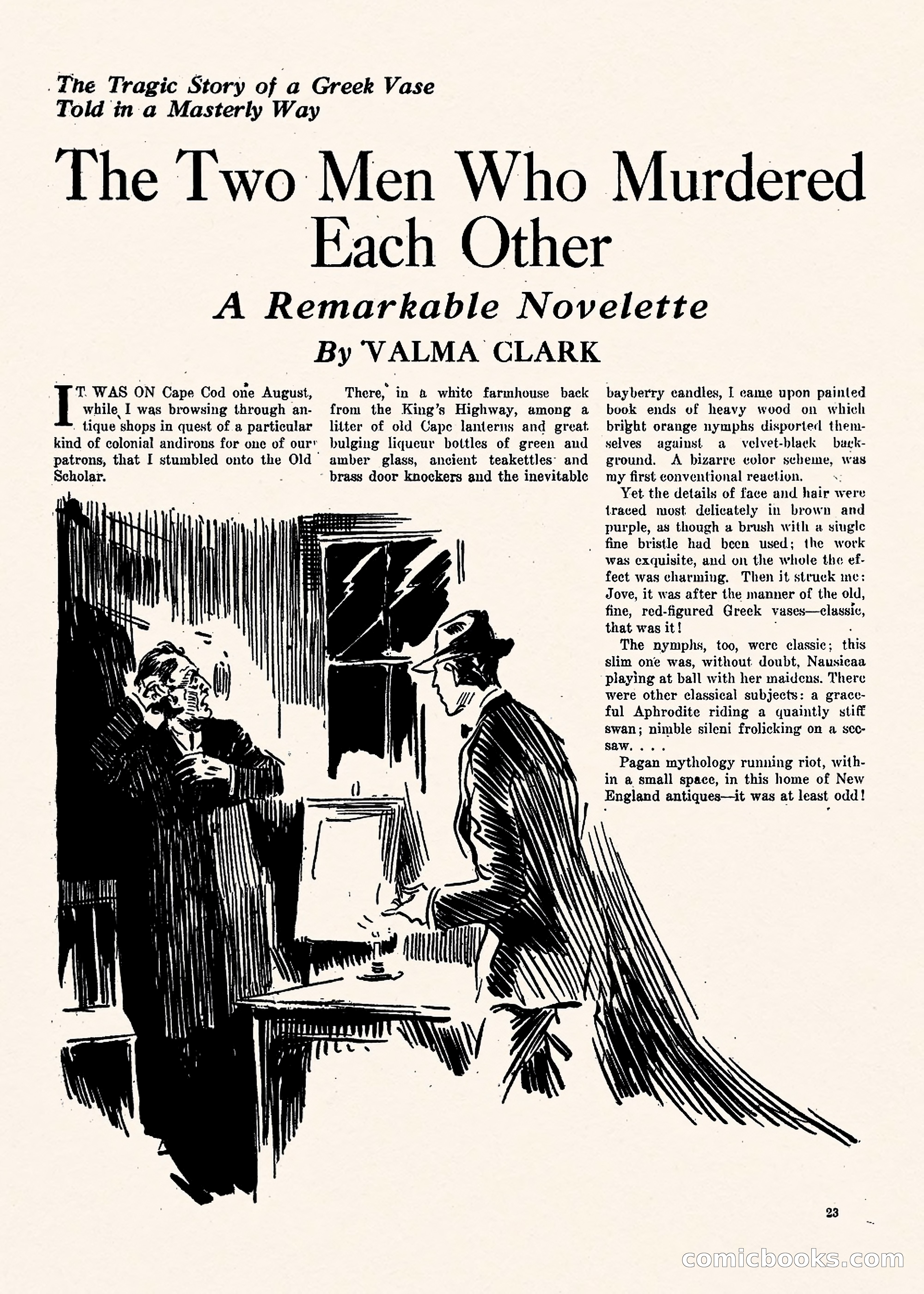 Weird Tales, Vol. II, No. 1 — page 24 of 98