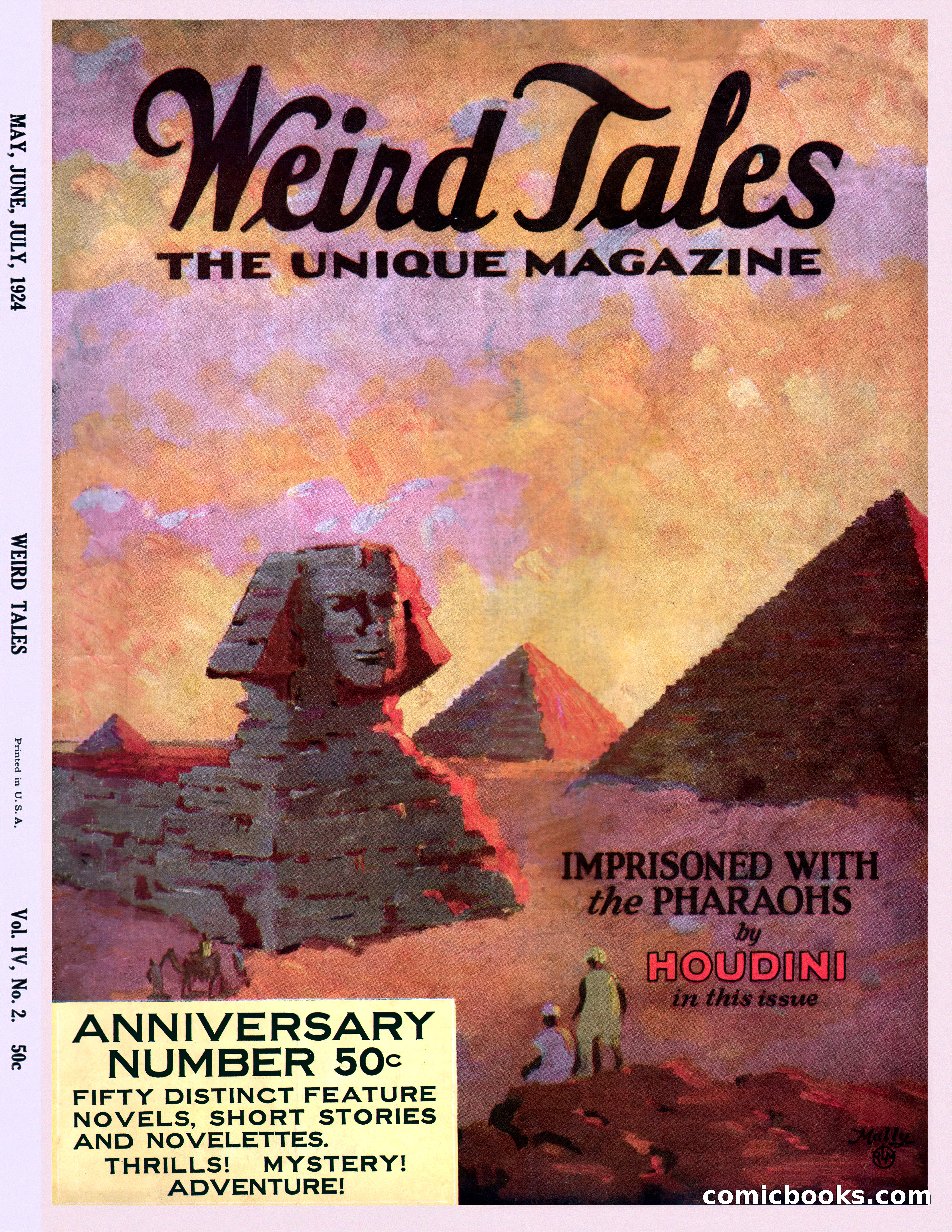 Weird Tales, Vol. IV, No. 2 — page 1 of 196