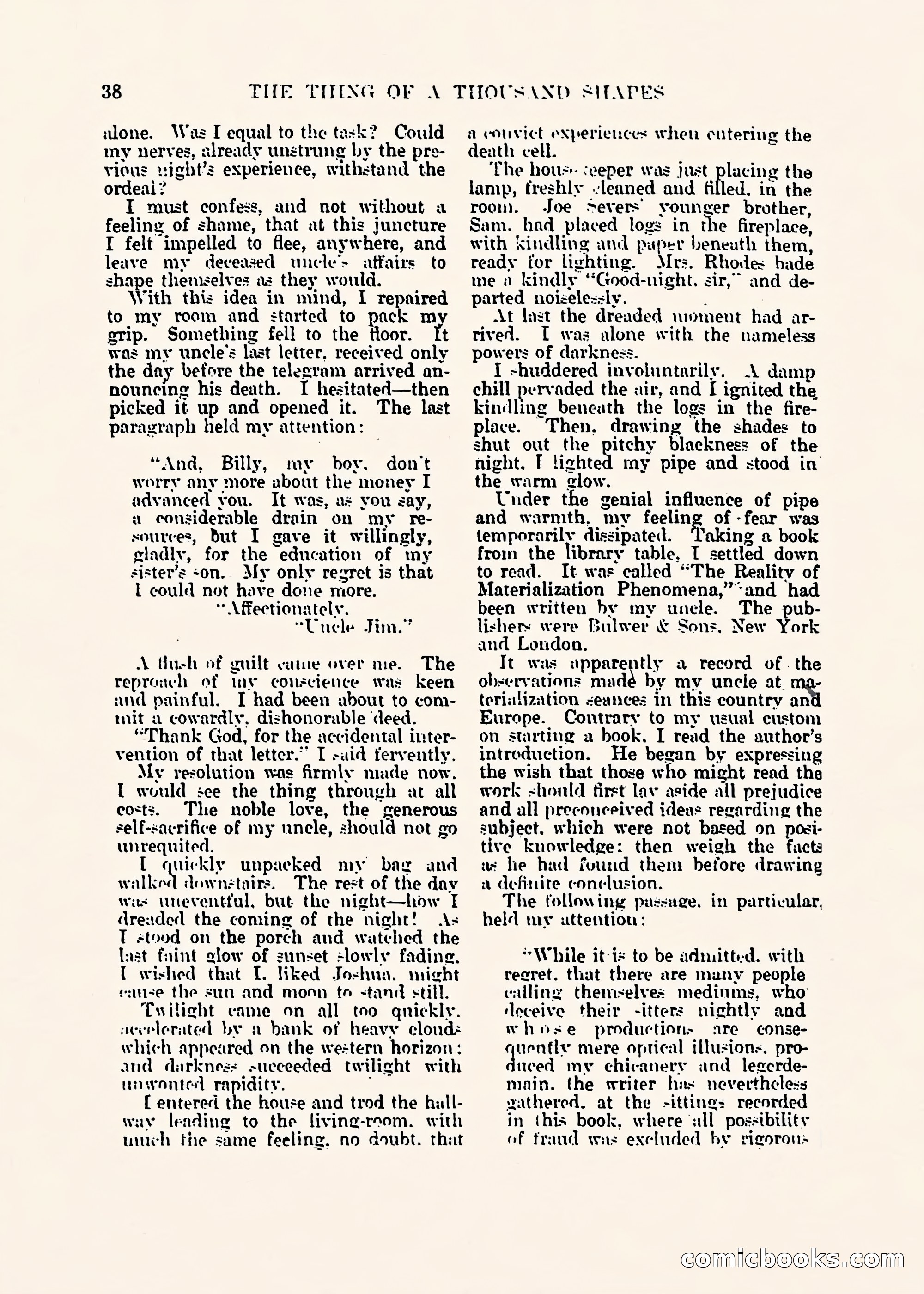 Weird Tales, Vol. 1, No. 1 — page 39 of 194
