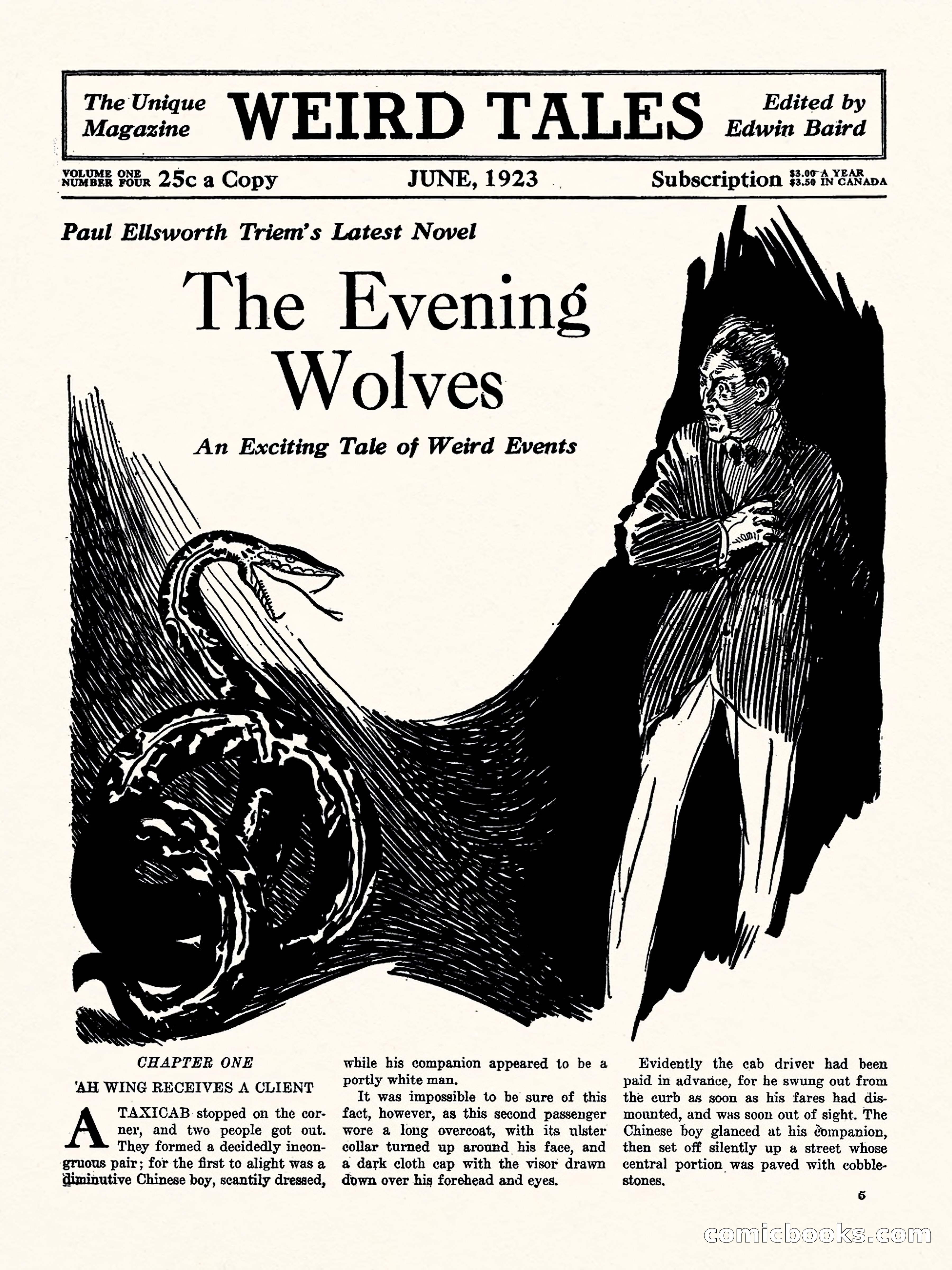 Weird Tales, Vol. 1, No. 4 — page 6 of 122