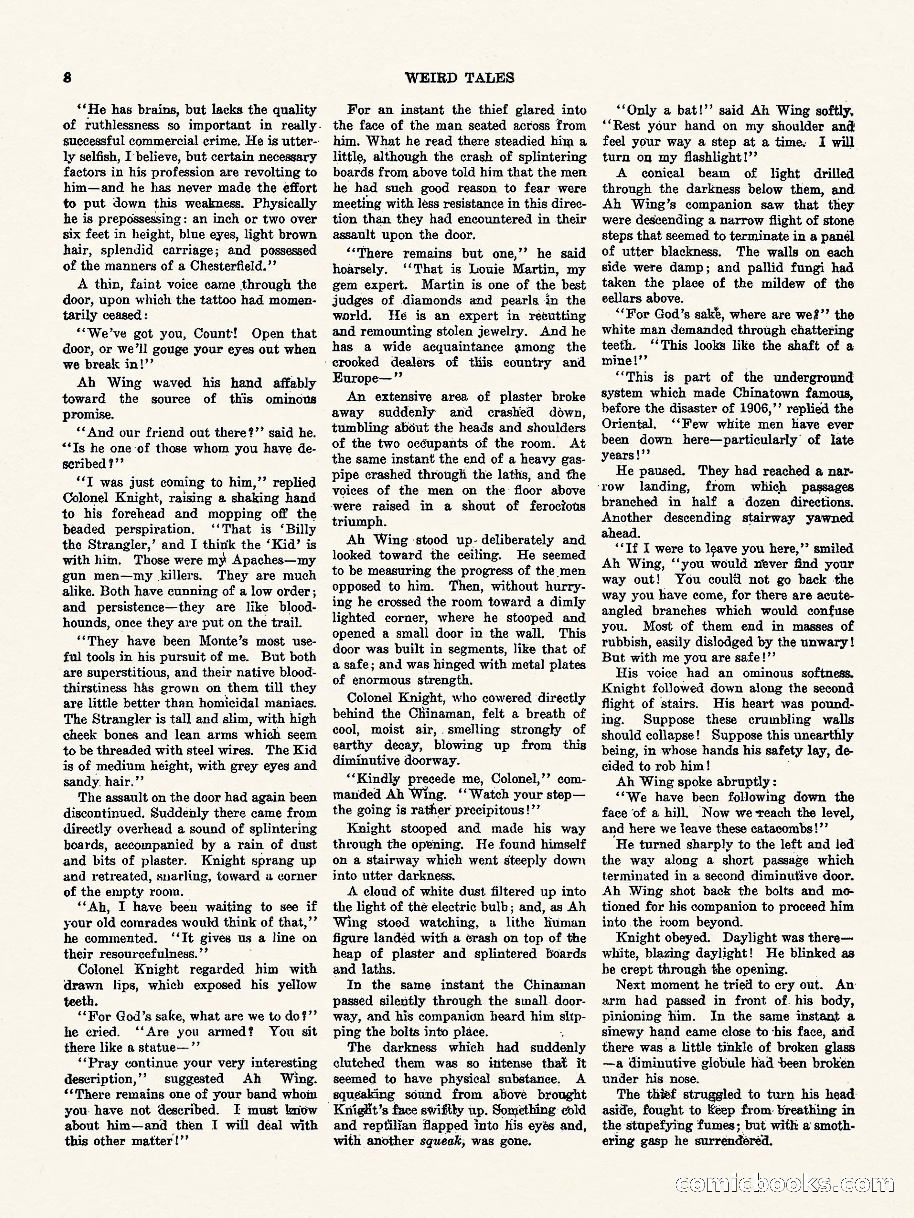Weird Tales, Vol. 1, No. 4 — page 9 of 122