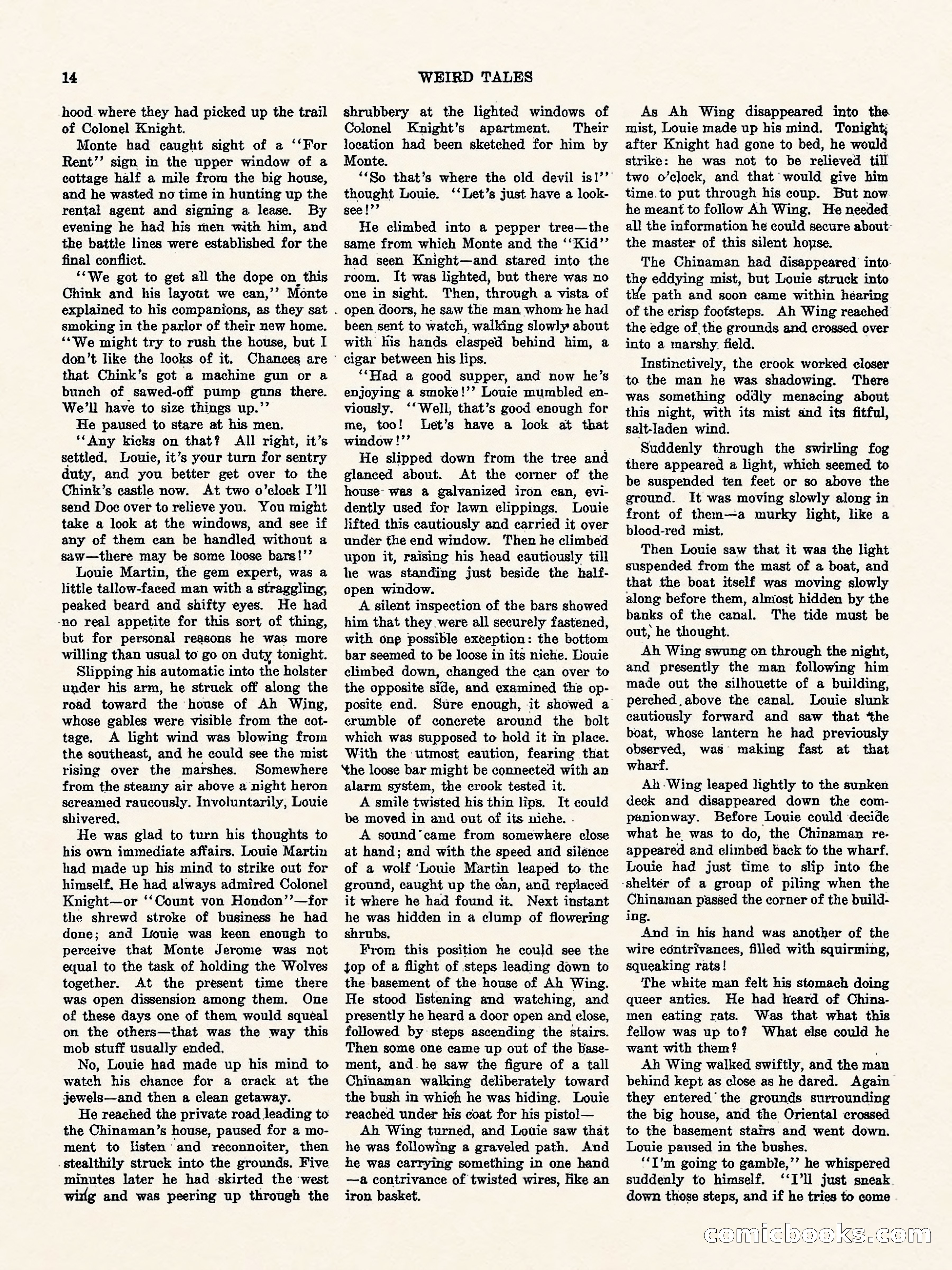 Weird Tales, Vol. 1, No. 4 — page 15 of 122
