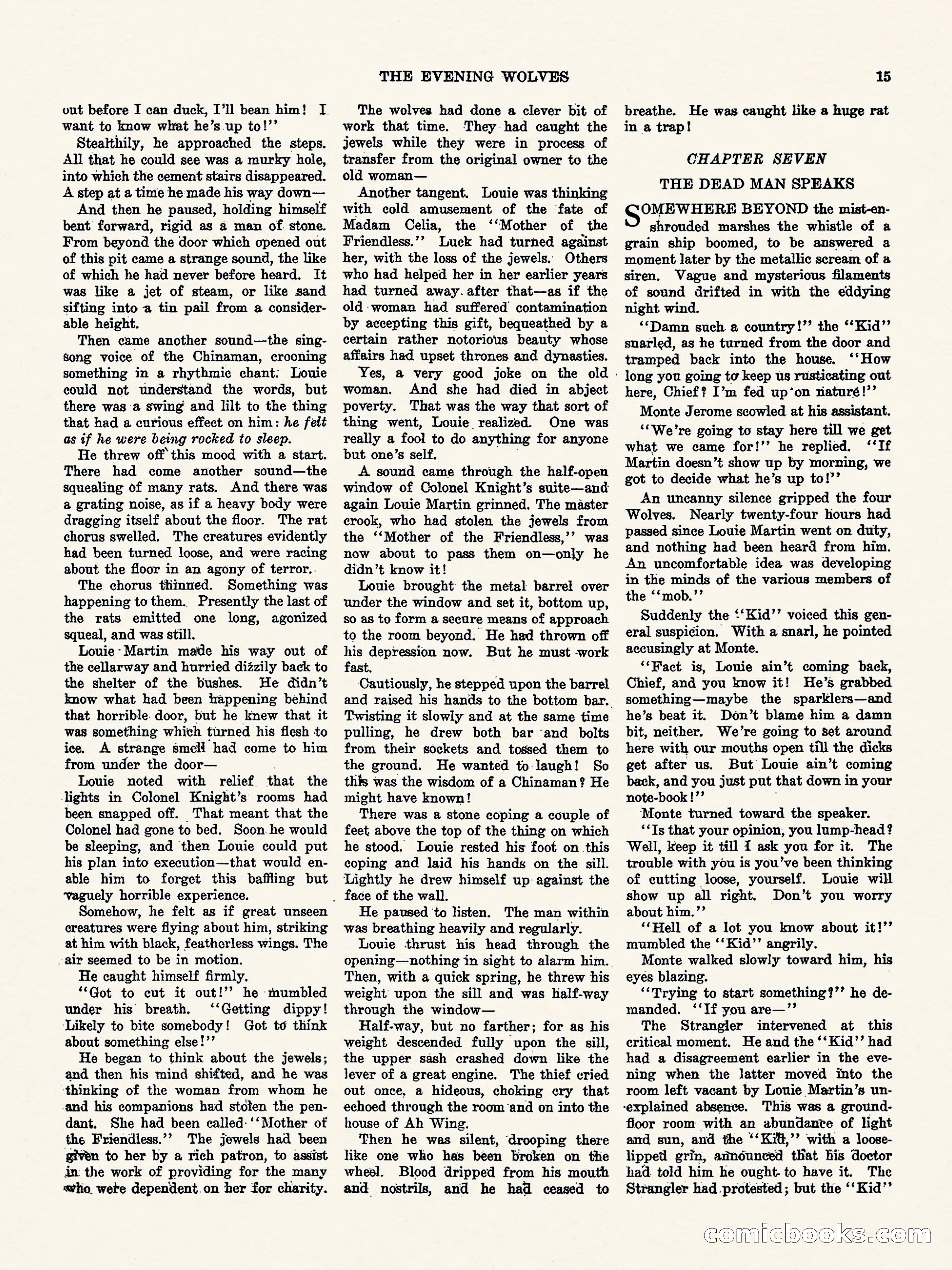 Weird Tales, Vol. 1, No. 4 — page 16 of 122