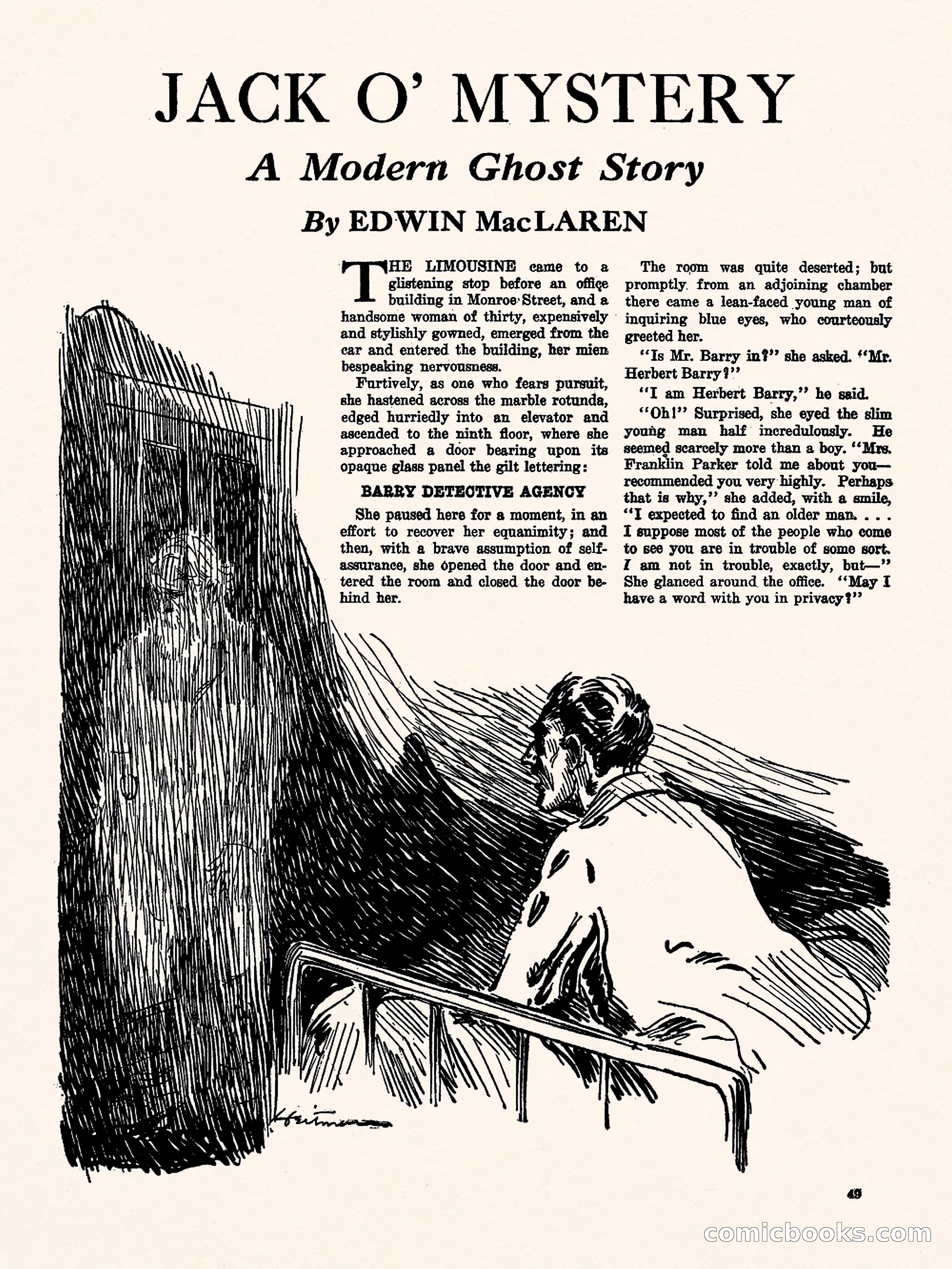 Weird Tales, Vol. 1, No. 4 — page 50 of 122