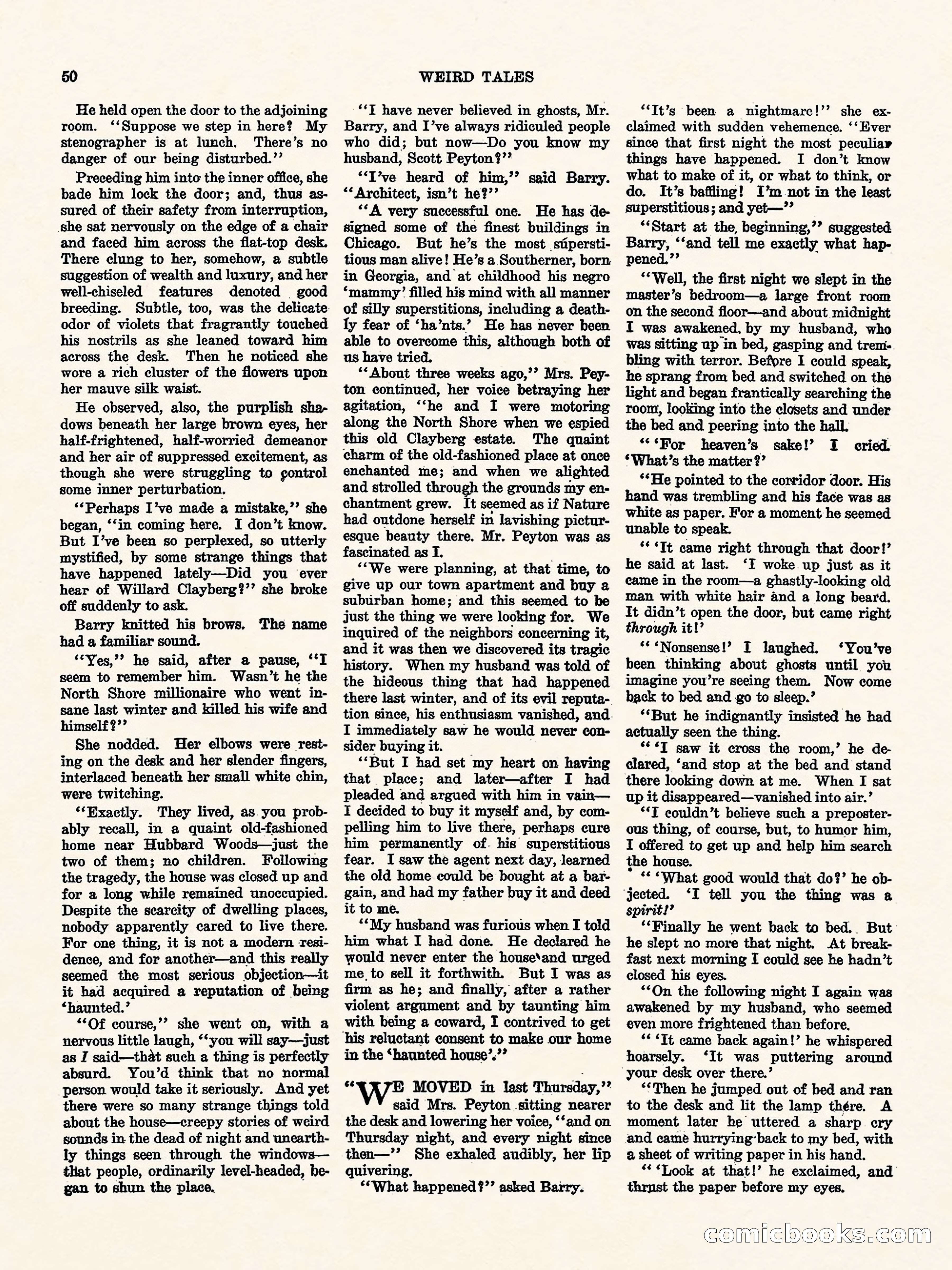 Weird Tales, Vol. 1, No. 4 — page 51 of 122