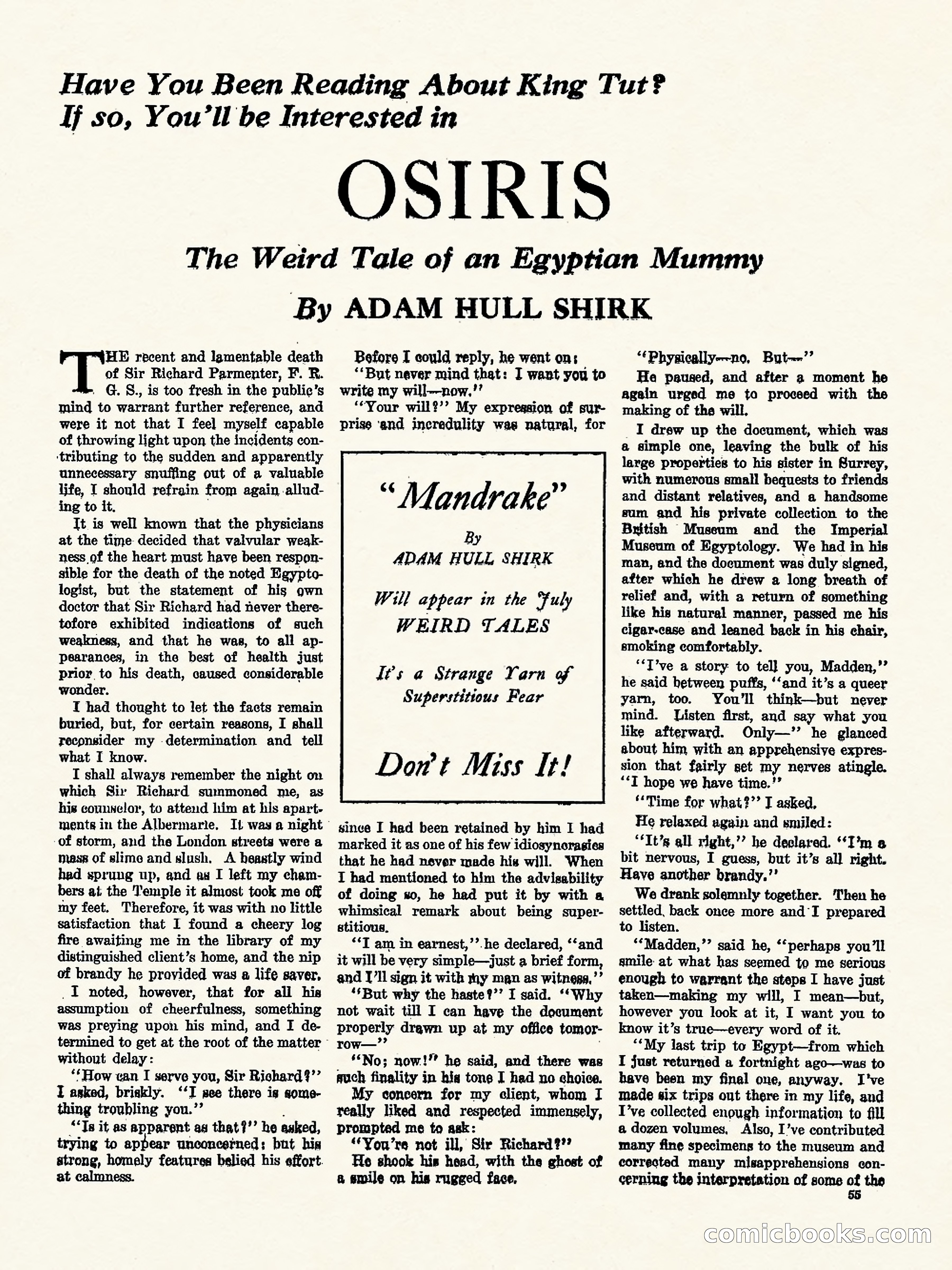 Weird Tales, Vol. 1, No. 4 — page 56 of 122