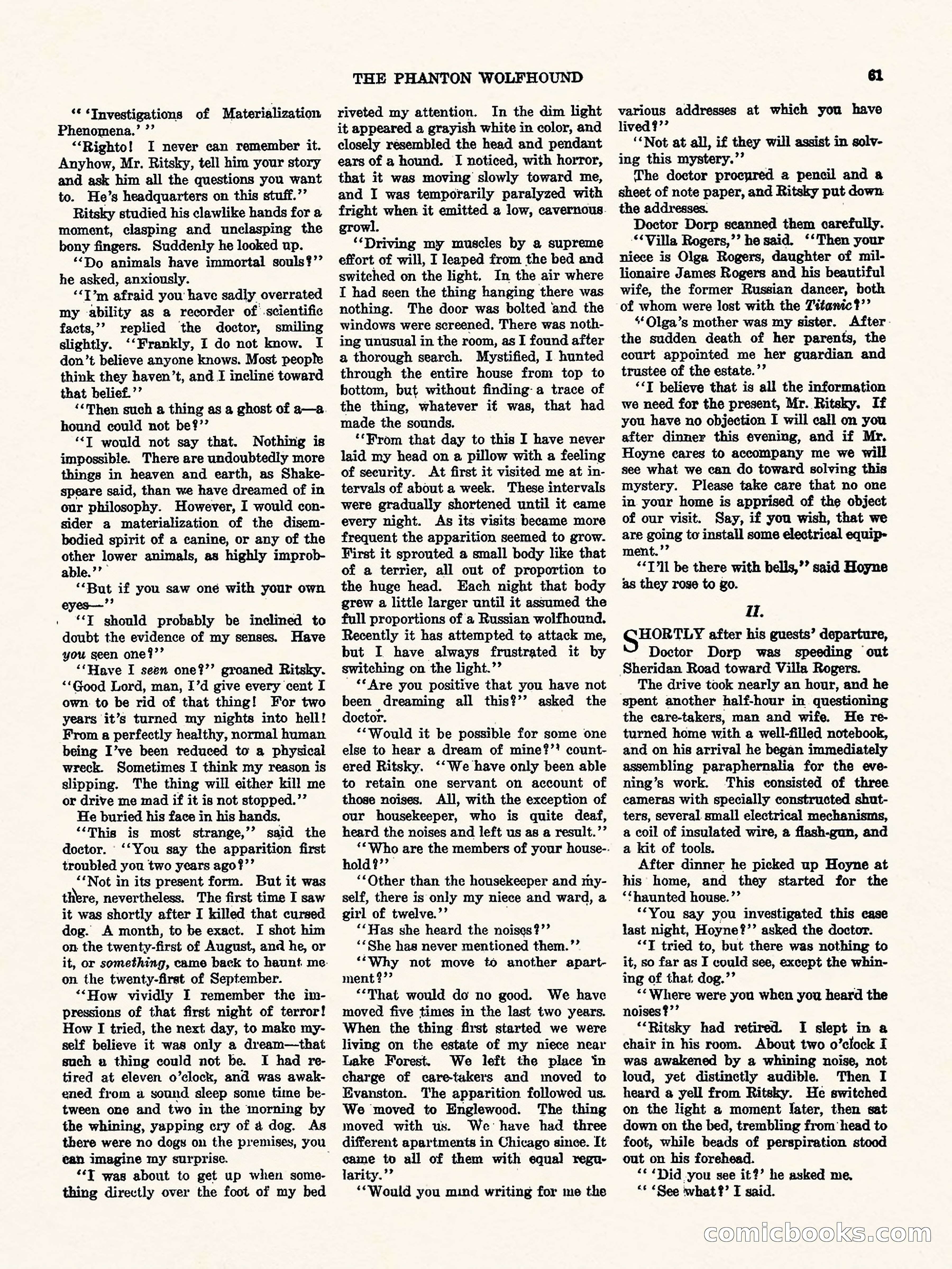 Weird Tales, Vol. 1, No. 4 — page 62 of 122