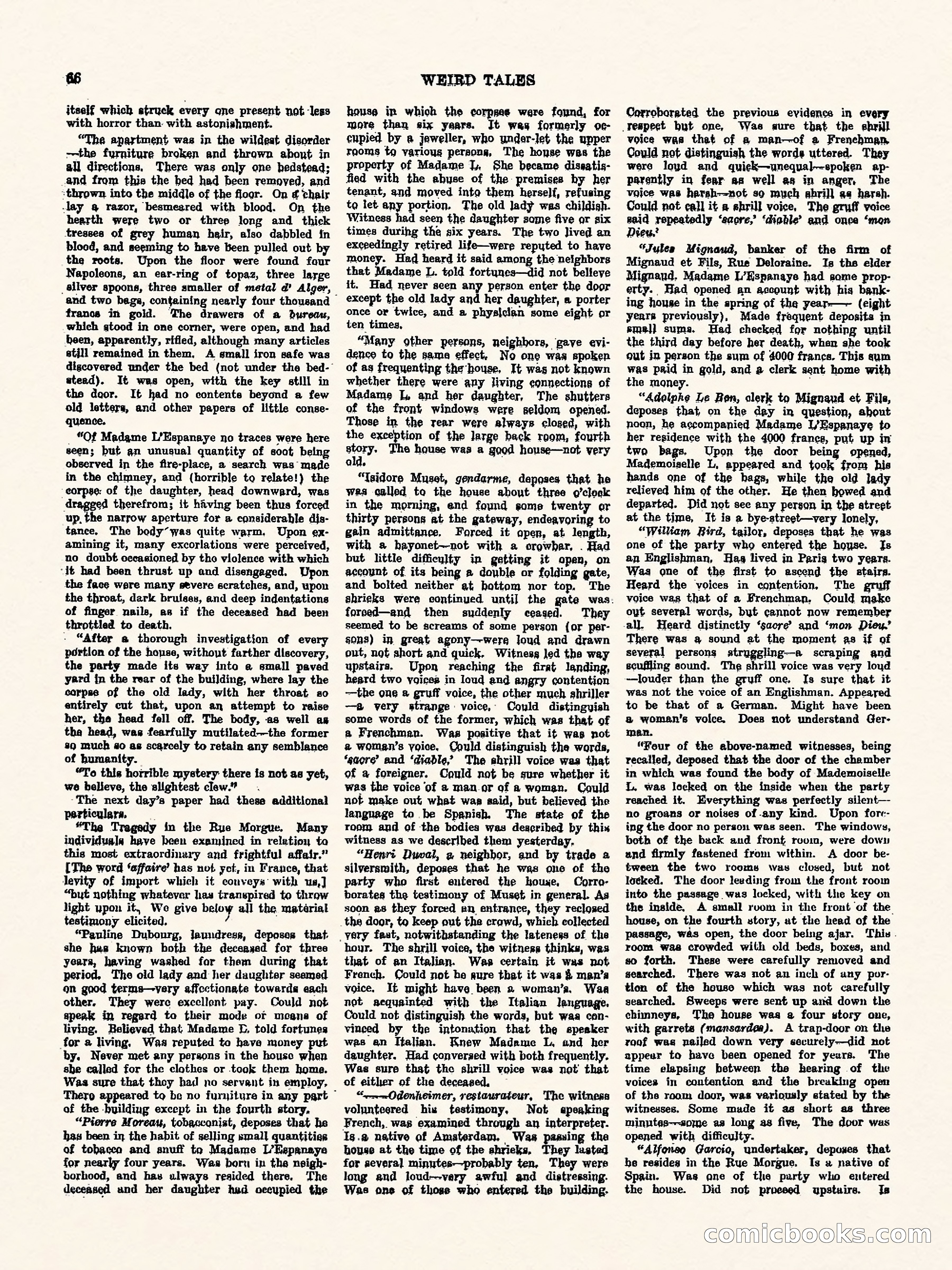 Weird Tales, Vol. 1, No. 4 — page 67 of 122