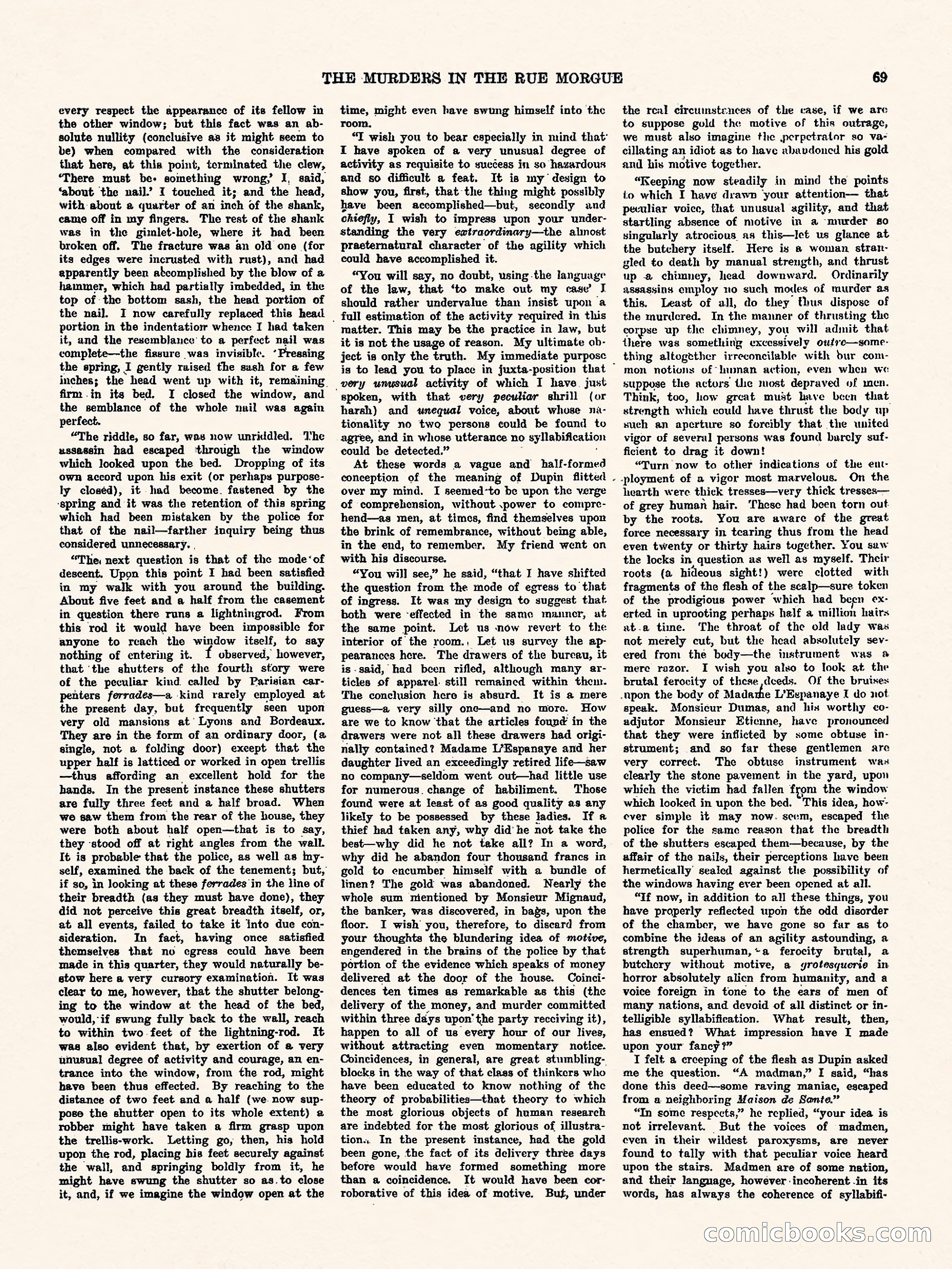 Weird Tales, Vol. 1, No. 4 — page 70 of 122