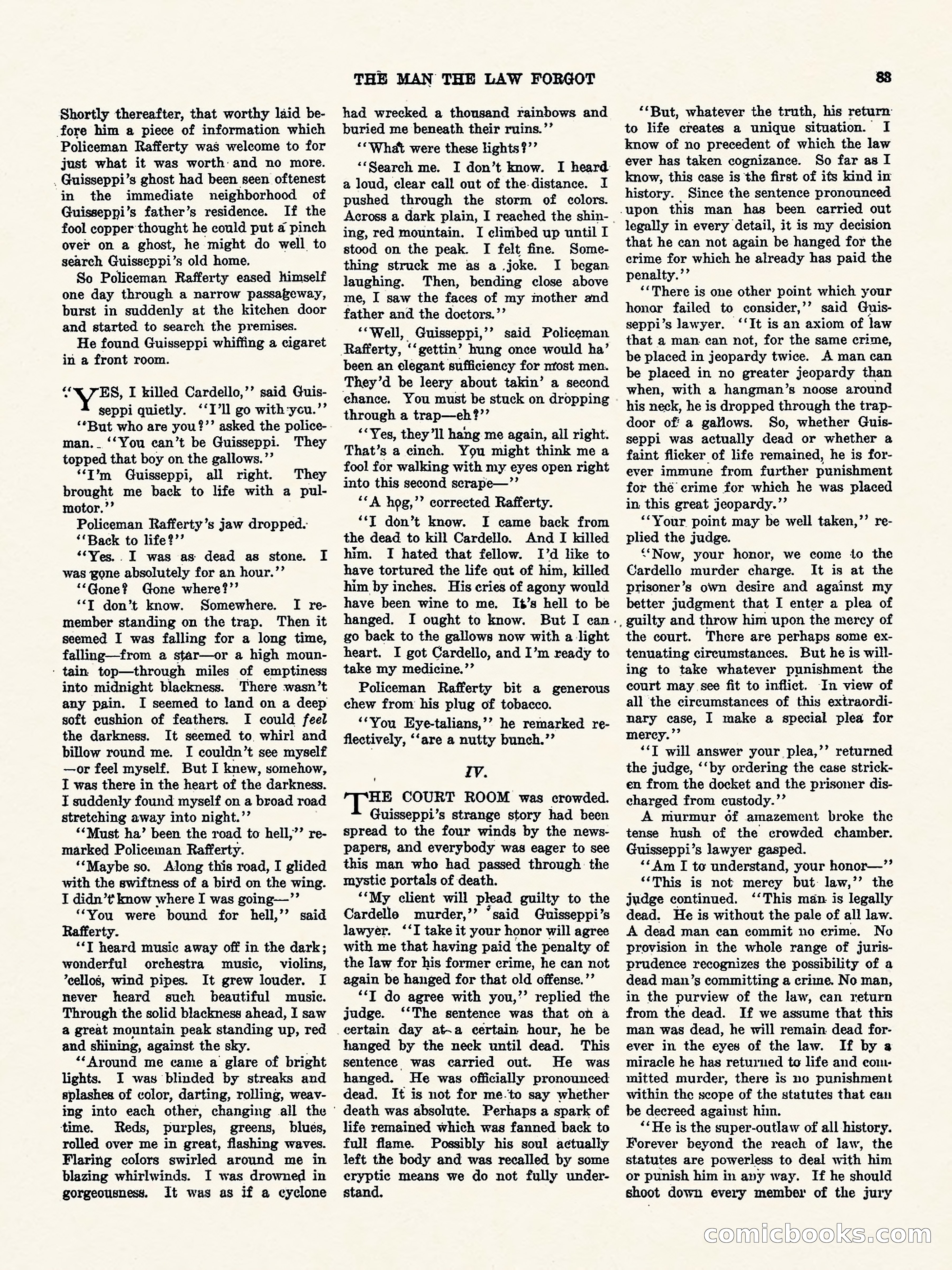 Weird Tales, Vol. 1, No. 4 — page 84 of 122