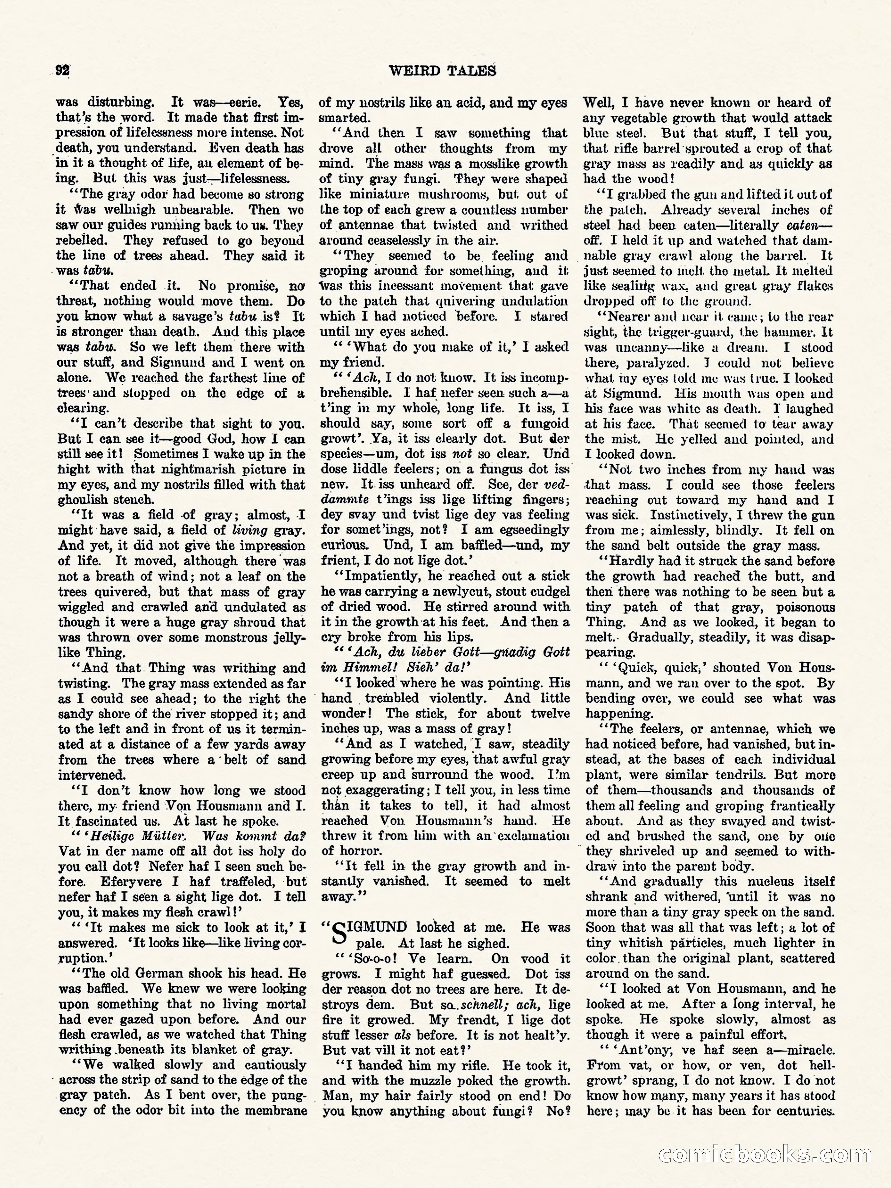 Weird Tales, Vol. 1, No. 4 — page 93 of 122