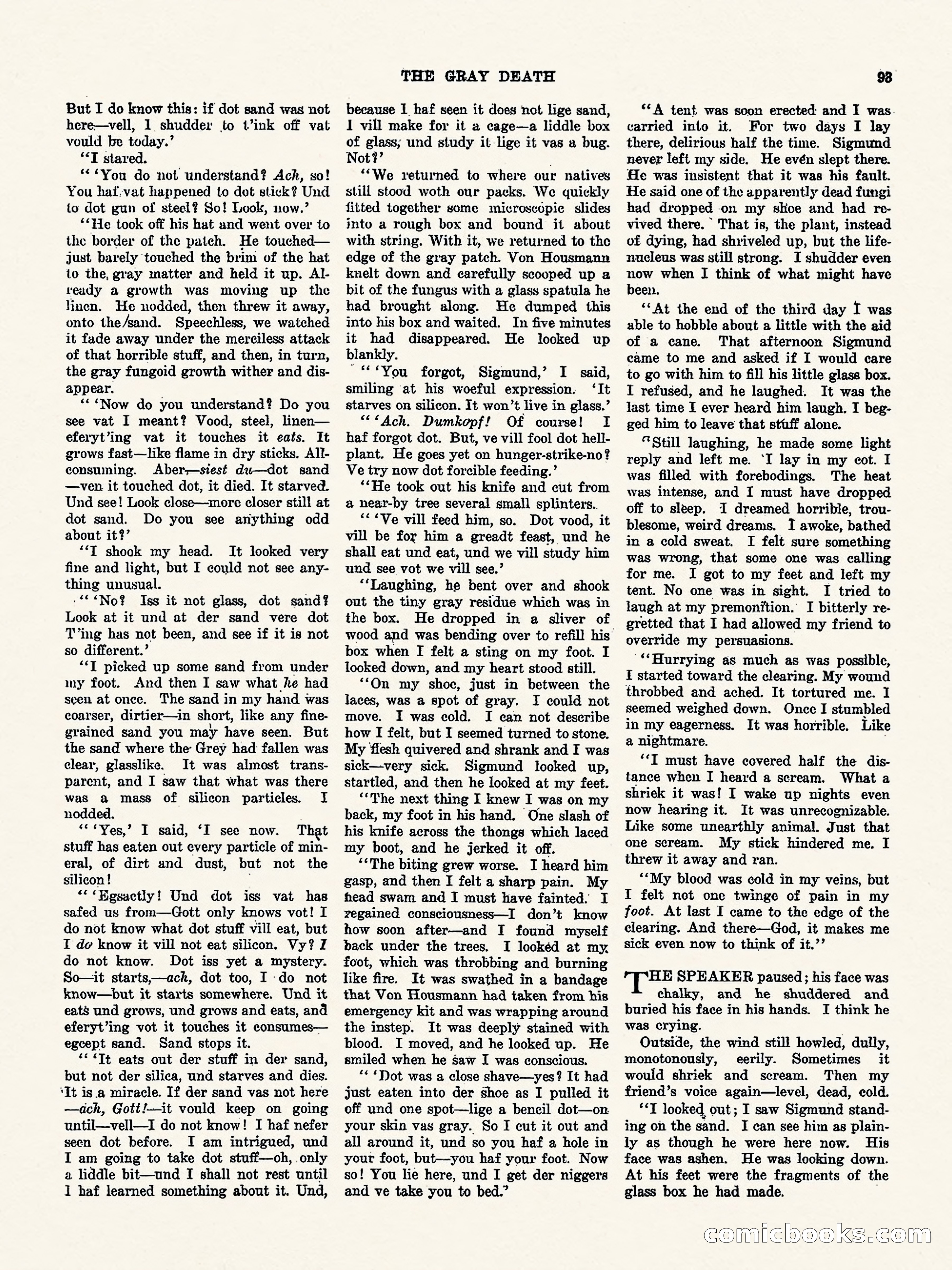 Weird Tales, Vol. 1, No. 4 — page 94 of 122