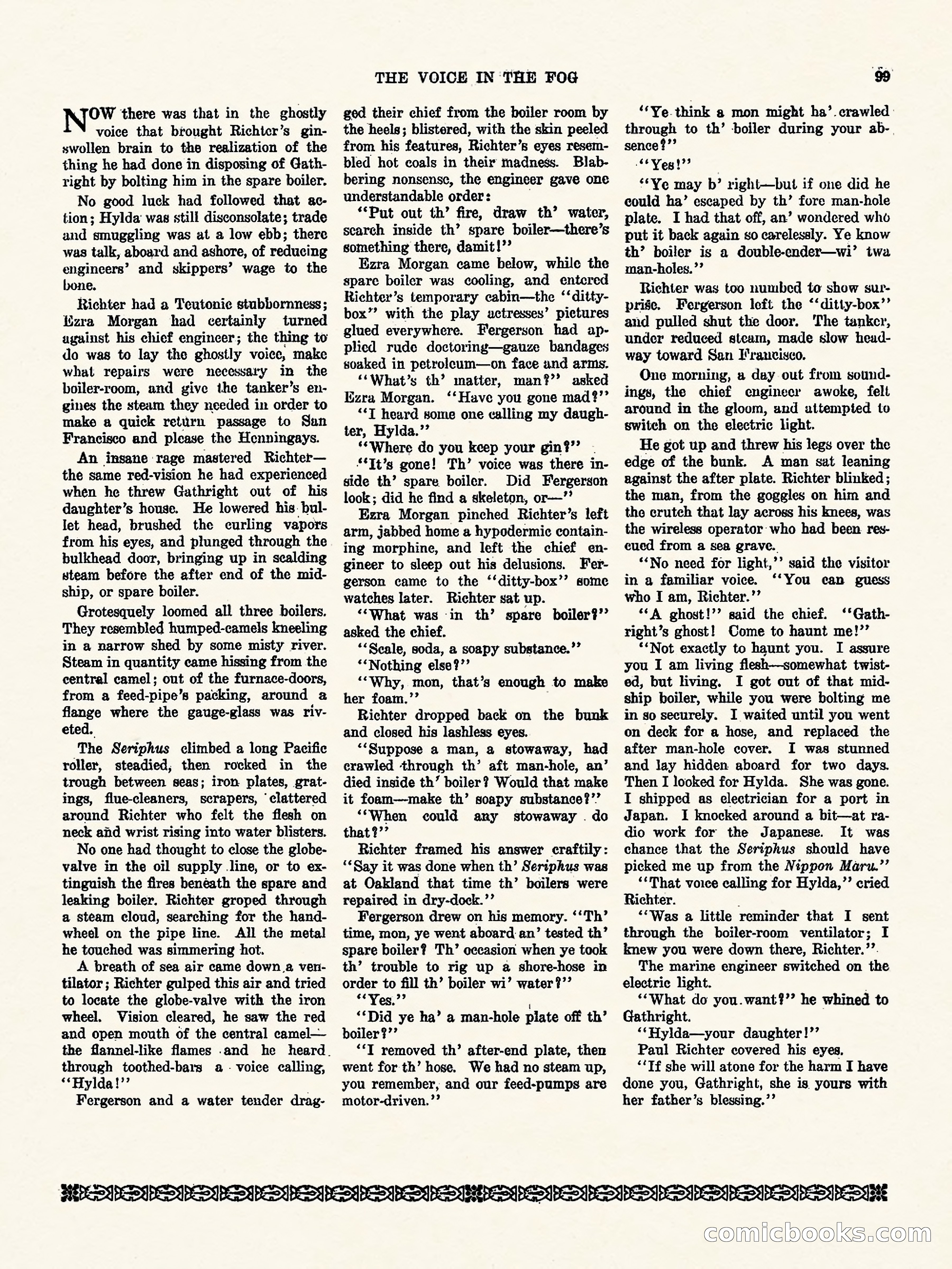 Weird Tales, Vol. 1, No. 4 — page 100 of 122